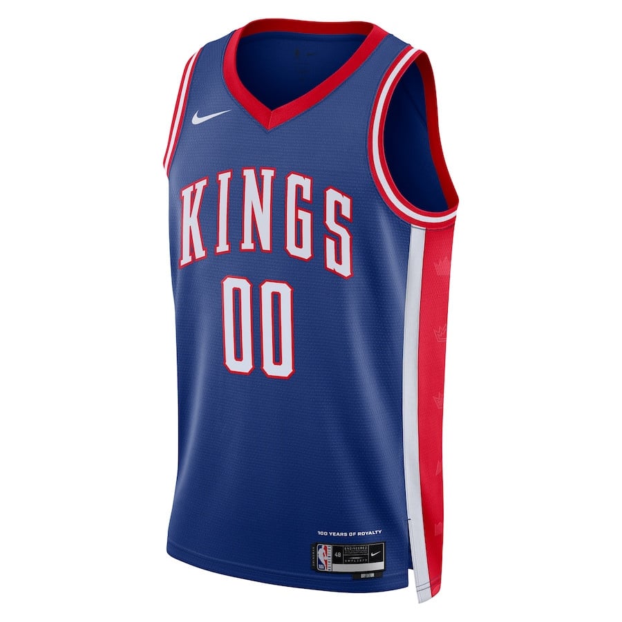 Sacramento Kings Unisex 2024/25 Custom Swingman City Edition Blue NBA Jersey Unisex