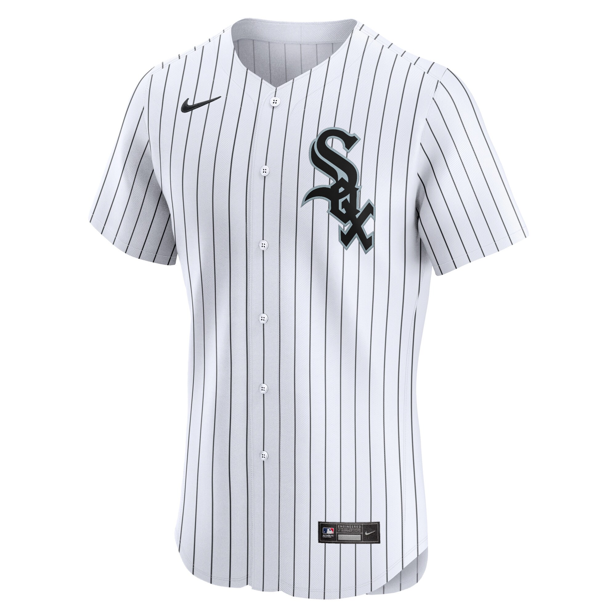 Chicago White Sox White Home Elite MLB Jersey Men's