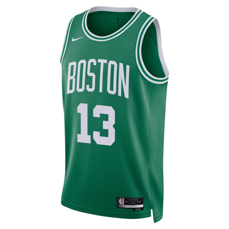 Drew Peterson 13 Boston Celtics 2024 FINALS PATCH Icon Edition Kelly Green NBA Jersey Men's