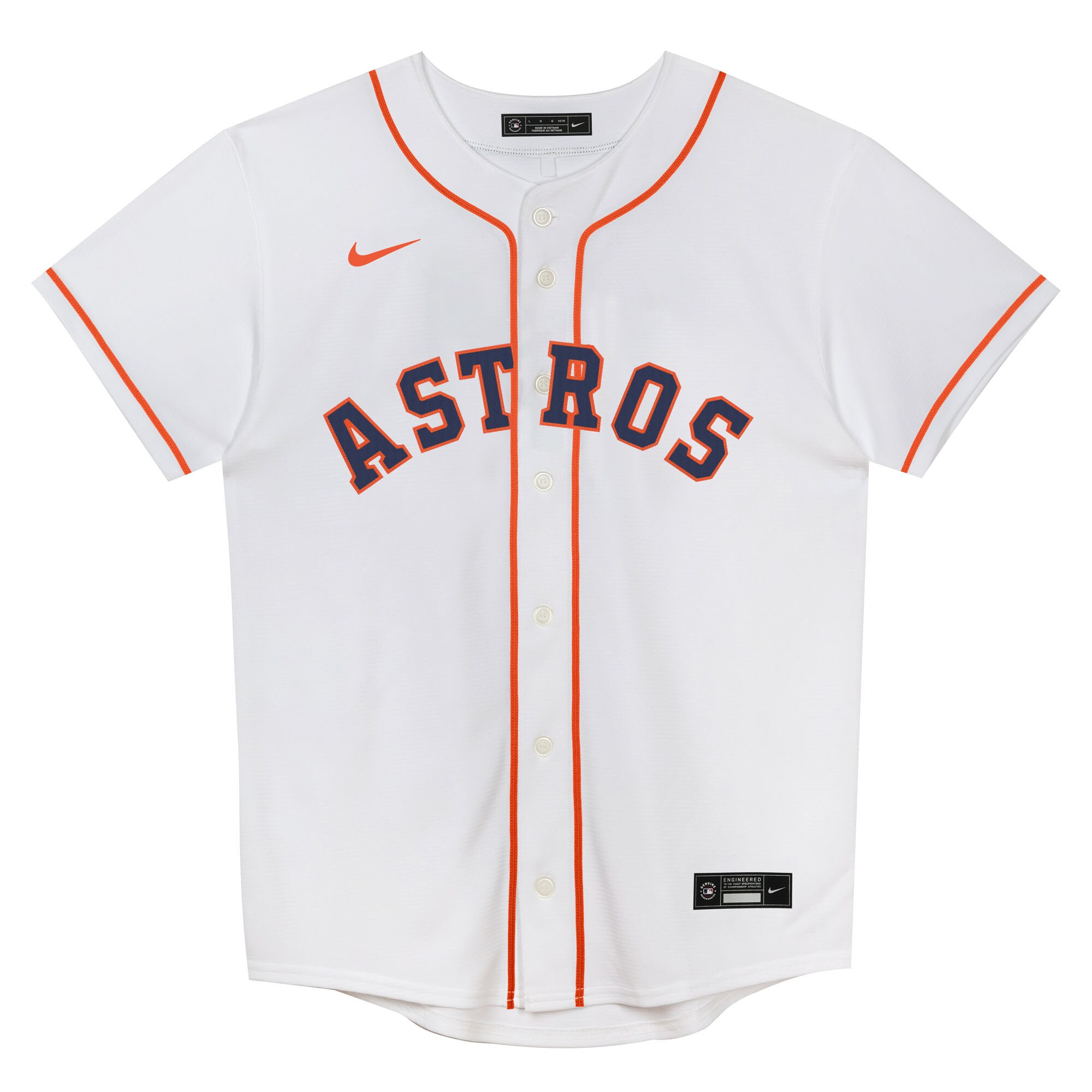 Juvenile Houston Astros Jose Altuve White 2.0 Player MLB Jersey Men's