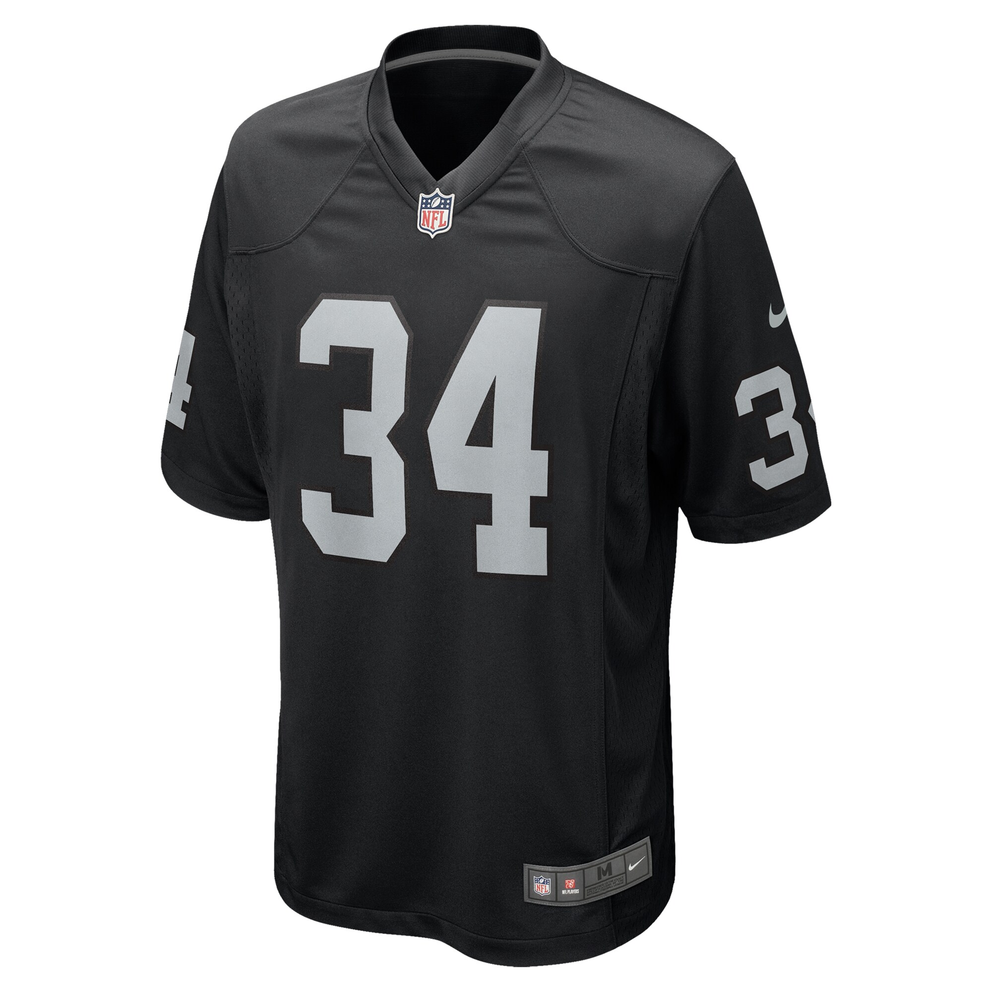 Las Vegas Raiders Thomas Harper Black Team Game NFL Jersey Men's
