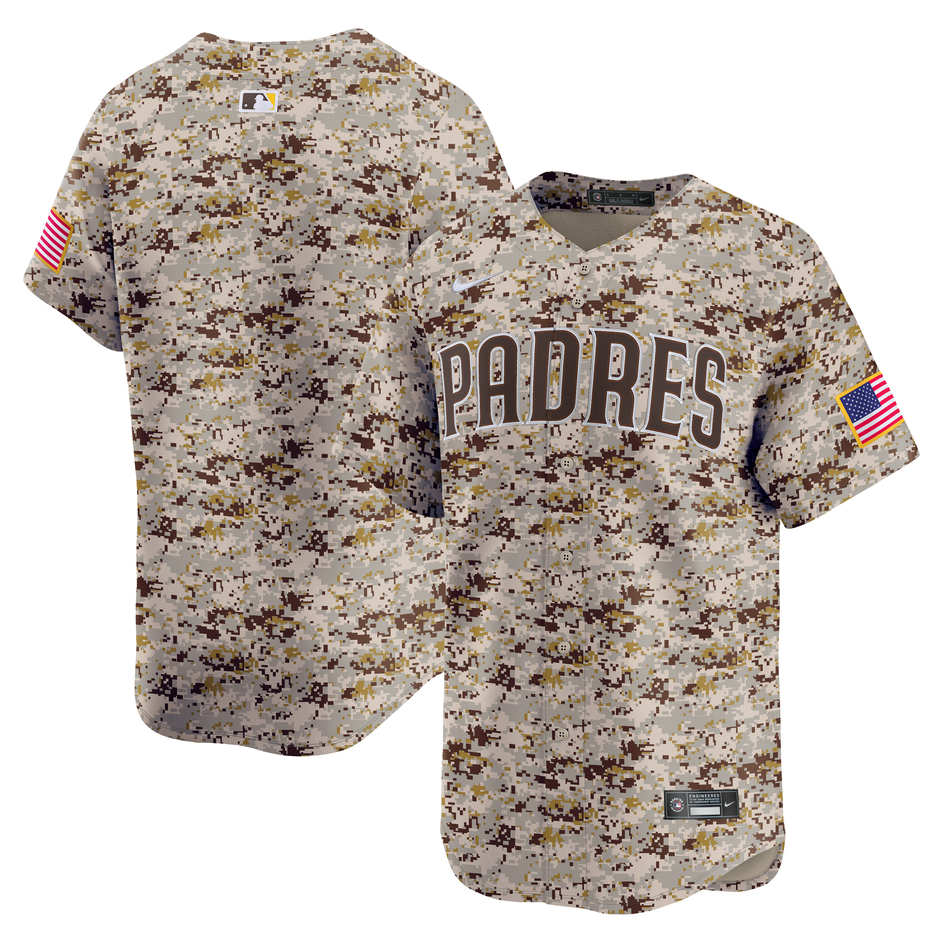 San Diego Padres Camo Alternate Limited MLB Jersey Men's