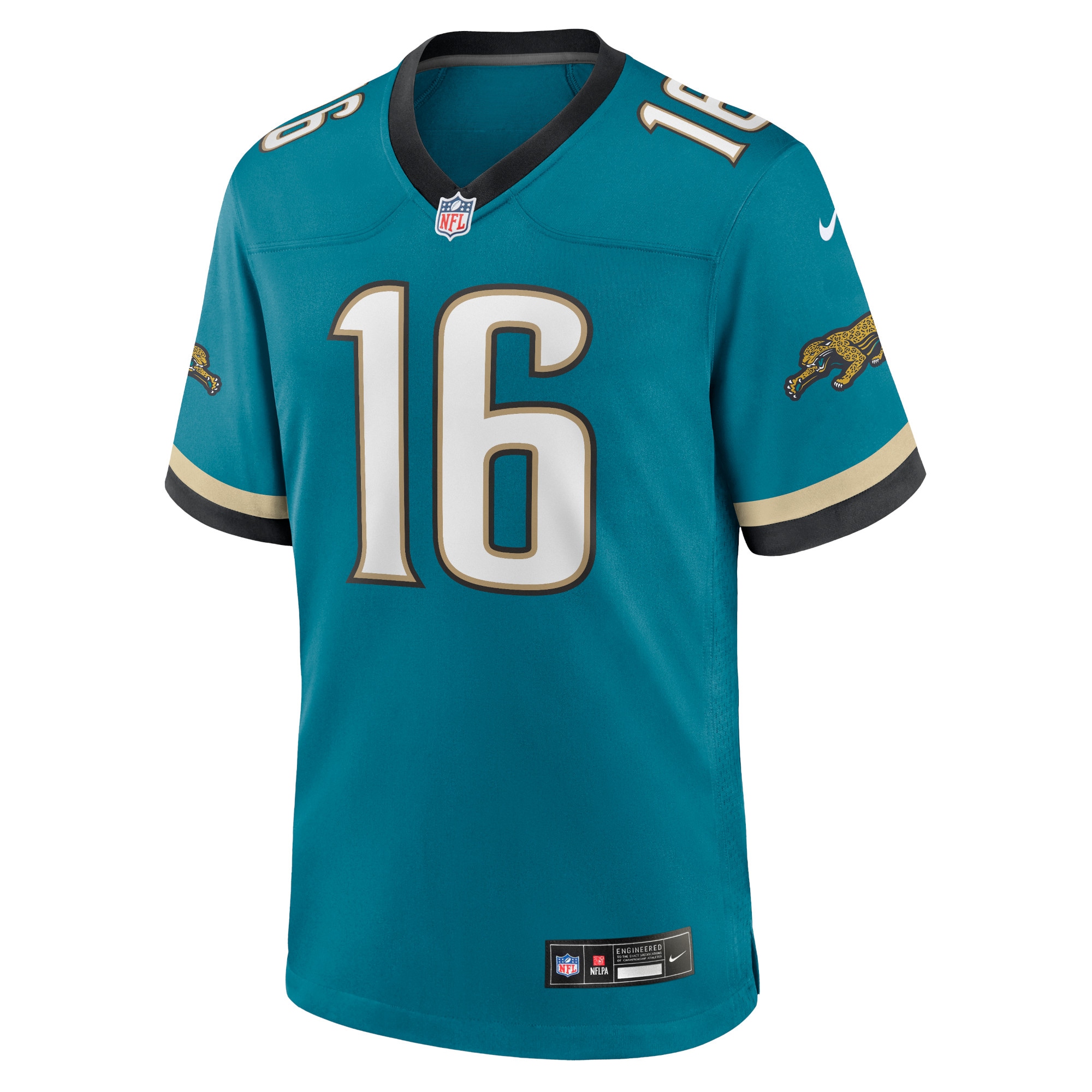 Jacksonville Jaguars Trevor Lawrence Teal Prowler Throwback Player Game NFL Jersey Men's