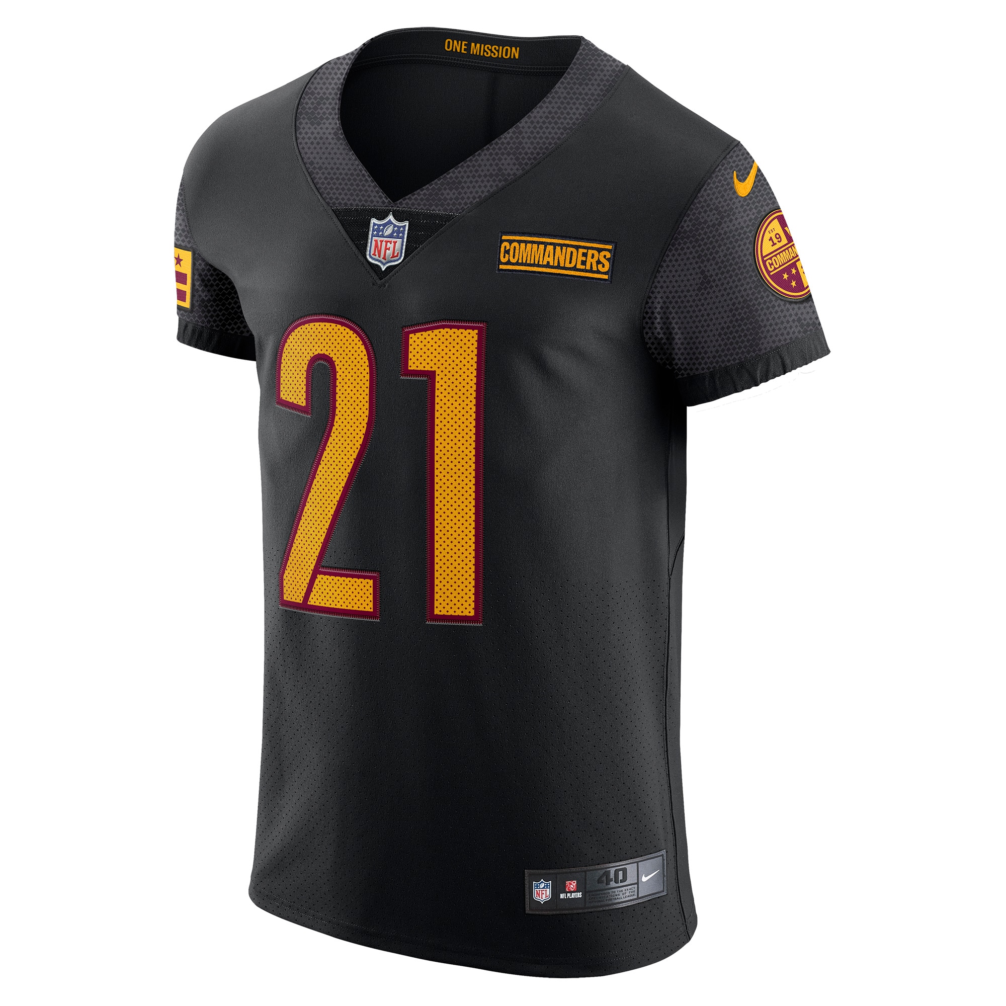 Washington Commanders Sean Taylor Black Vapor Elite Retired Player NFL Jersey Men's