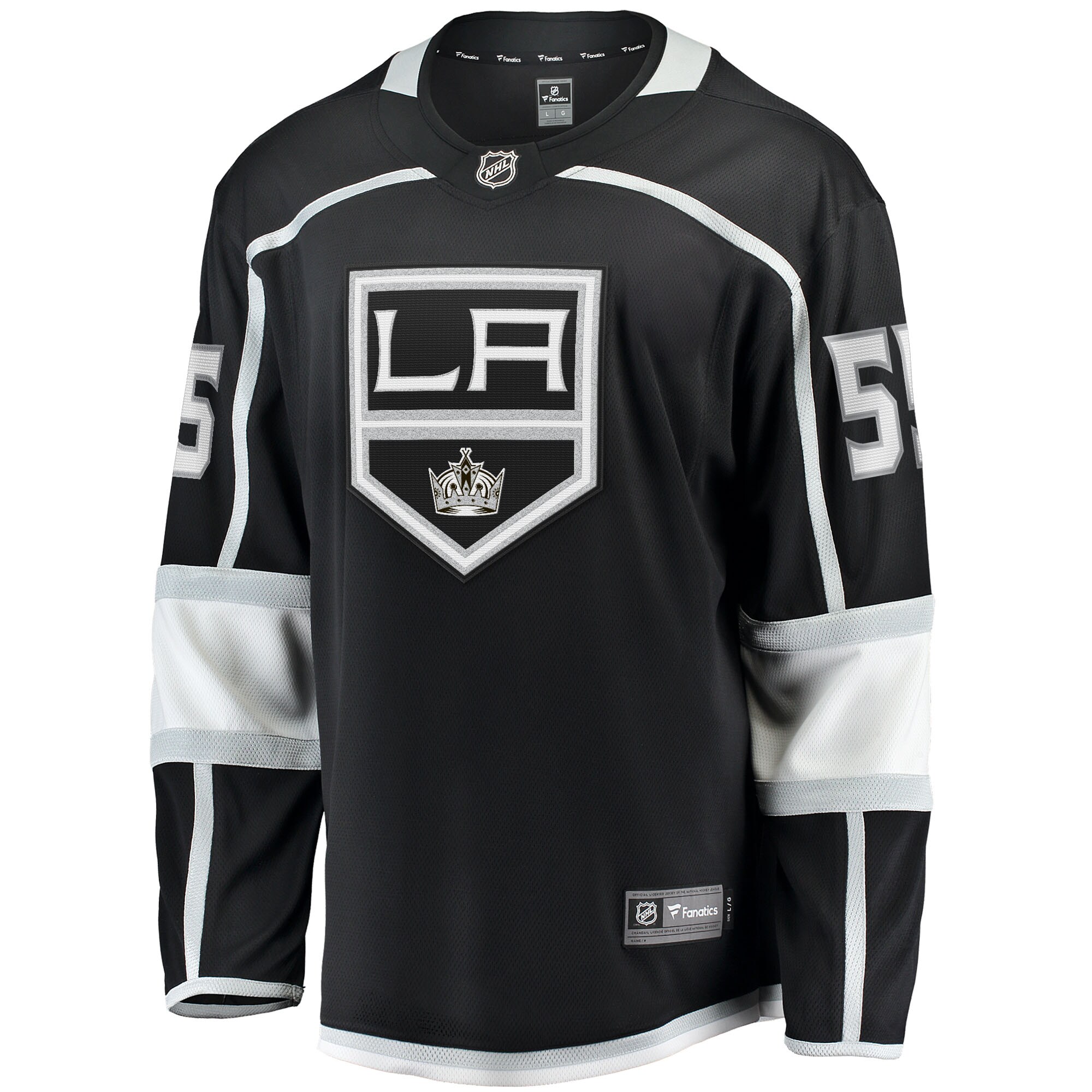 Los Angeles Kings Quinton Byfield Black Home Team Breakaway Player NHL Jersey Men's
