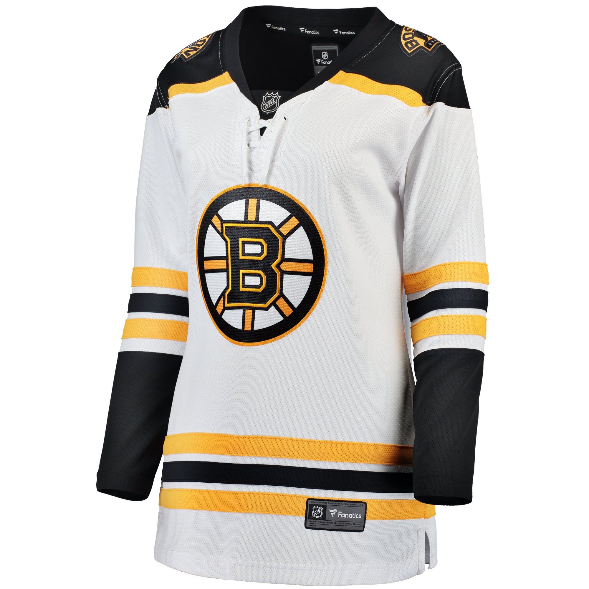 Boston Bruins White Away Breakaway NHL Jersey Women's