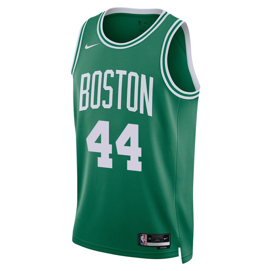 Jaden Springer 44 Boston Celtics 2024 FINALS PATCH Icon Edition Kelly Green NBA Jersey Men's