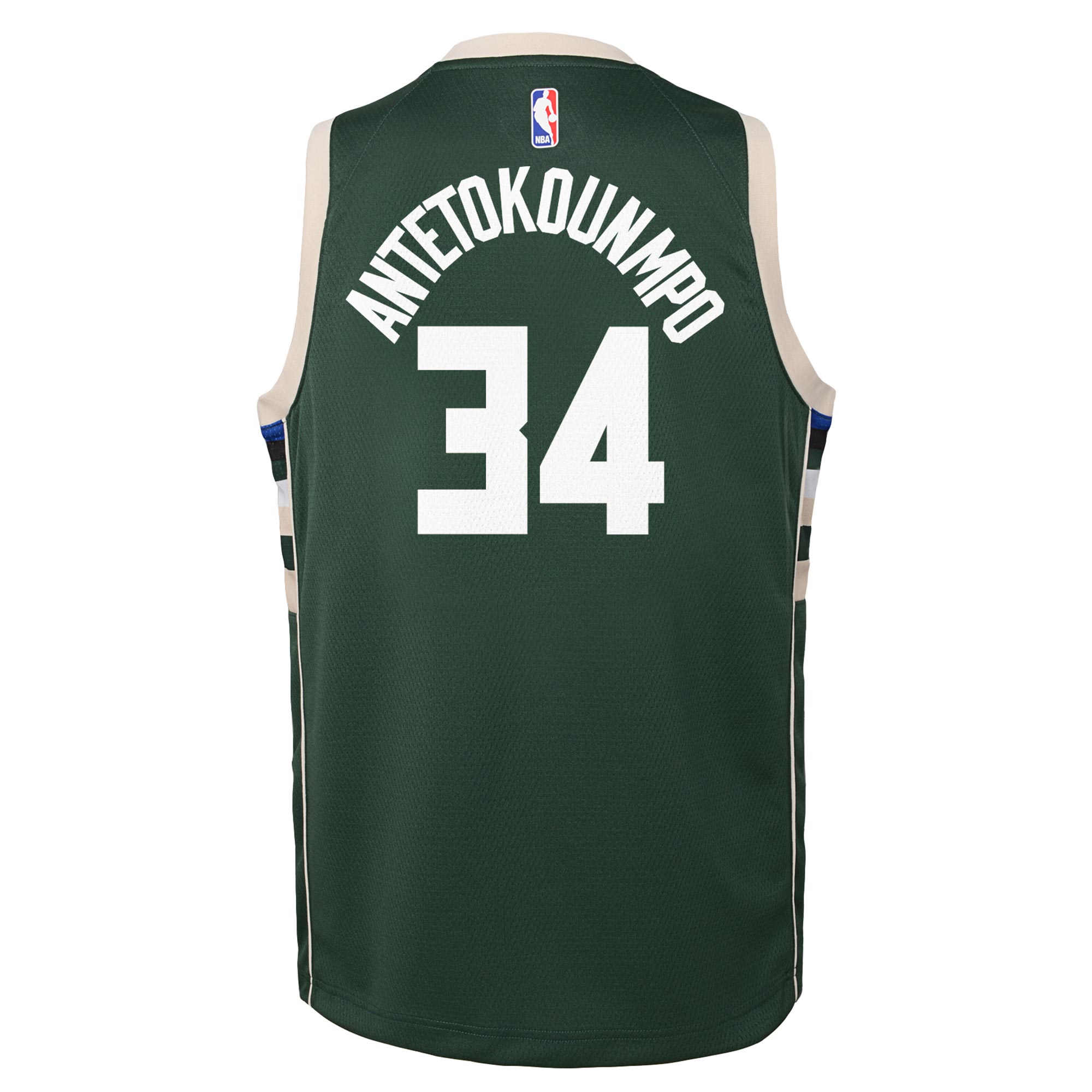 Milwaukee Bucks Icon Swingman Giannis Antetokounmp NBA Jersey Youth