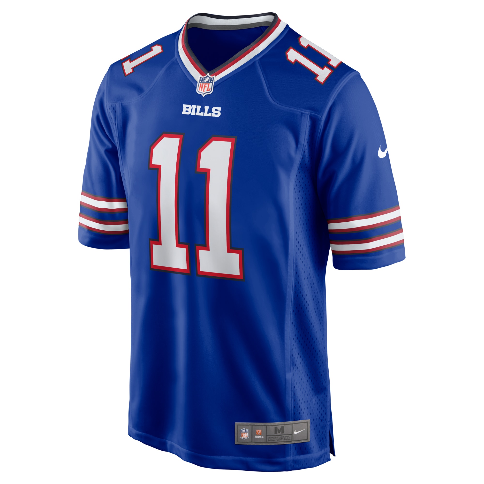 Buffalo Bills Mitchell Trubisky Royal Game NFL Jersey Men's