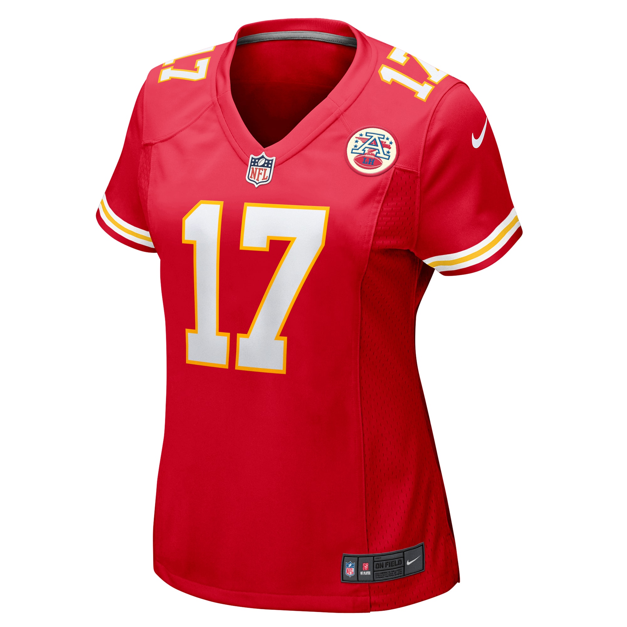 Kansas City Chiefs Mecole Hardman Red Game NFL Jersey Women's