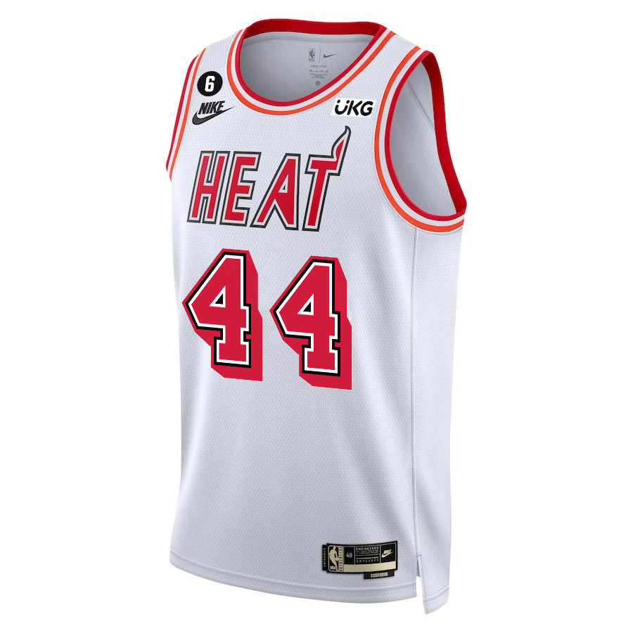 Cody Zeller 44 Miami Heat Final Champions 2023 Swingman Classic Editio White NBA Jersey Men's