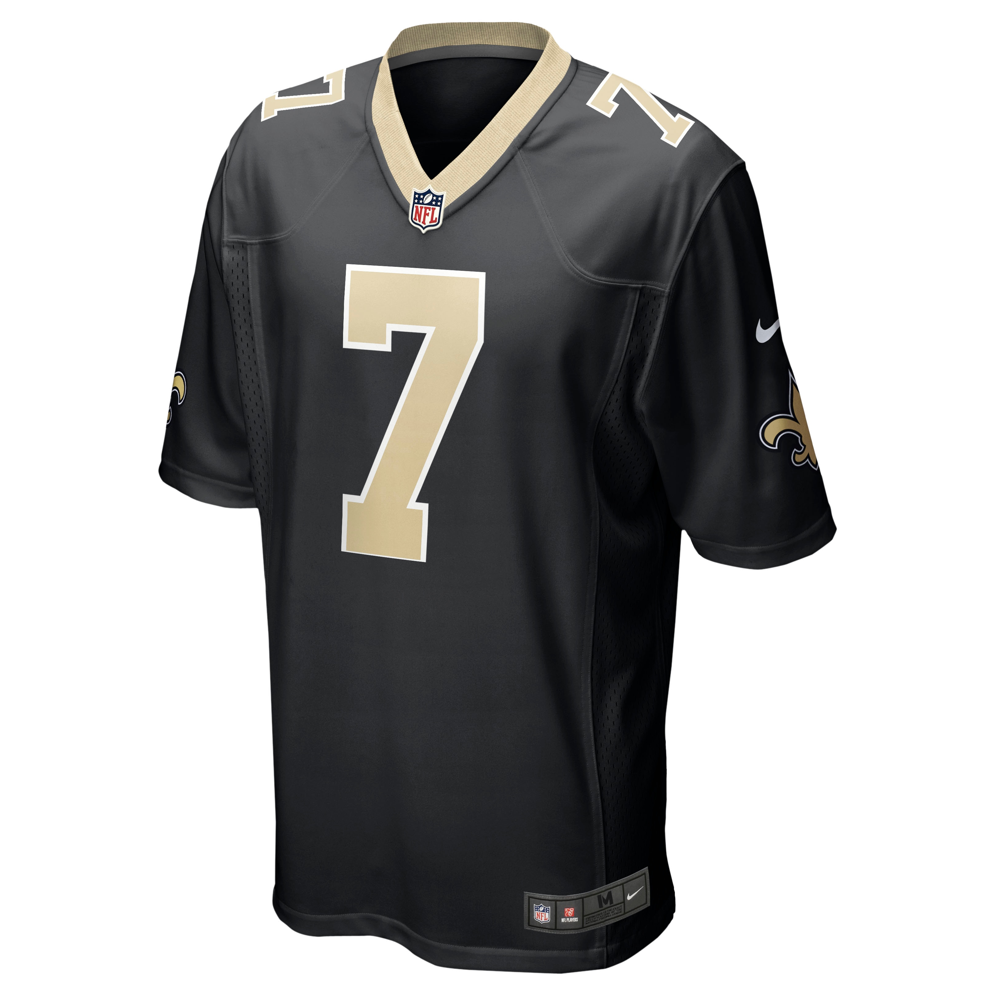 New Orleans Saints Taysom Hill Black Game NFL Jersey Men's