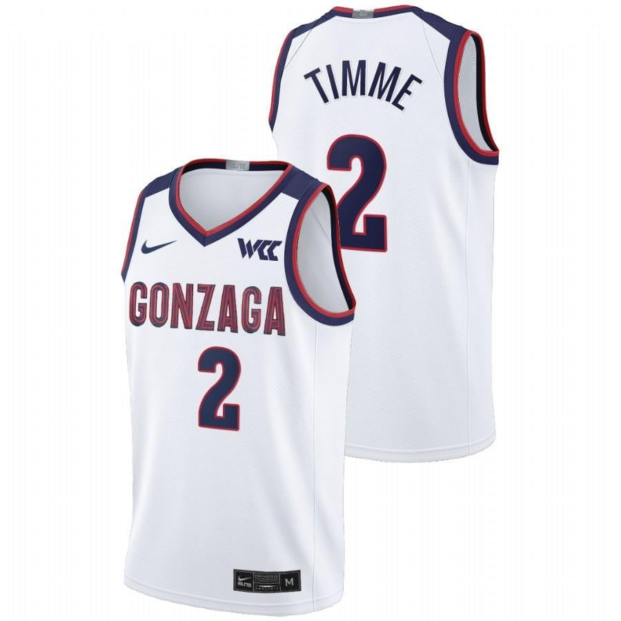 Gonzaga Bulldogs Drew Timme 2 202 White College Limited NCAA Jersey Men's