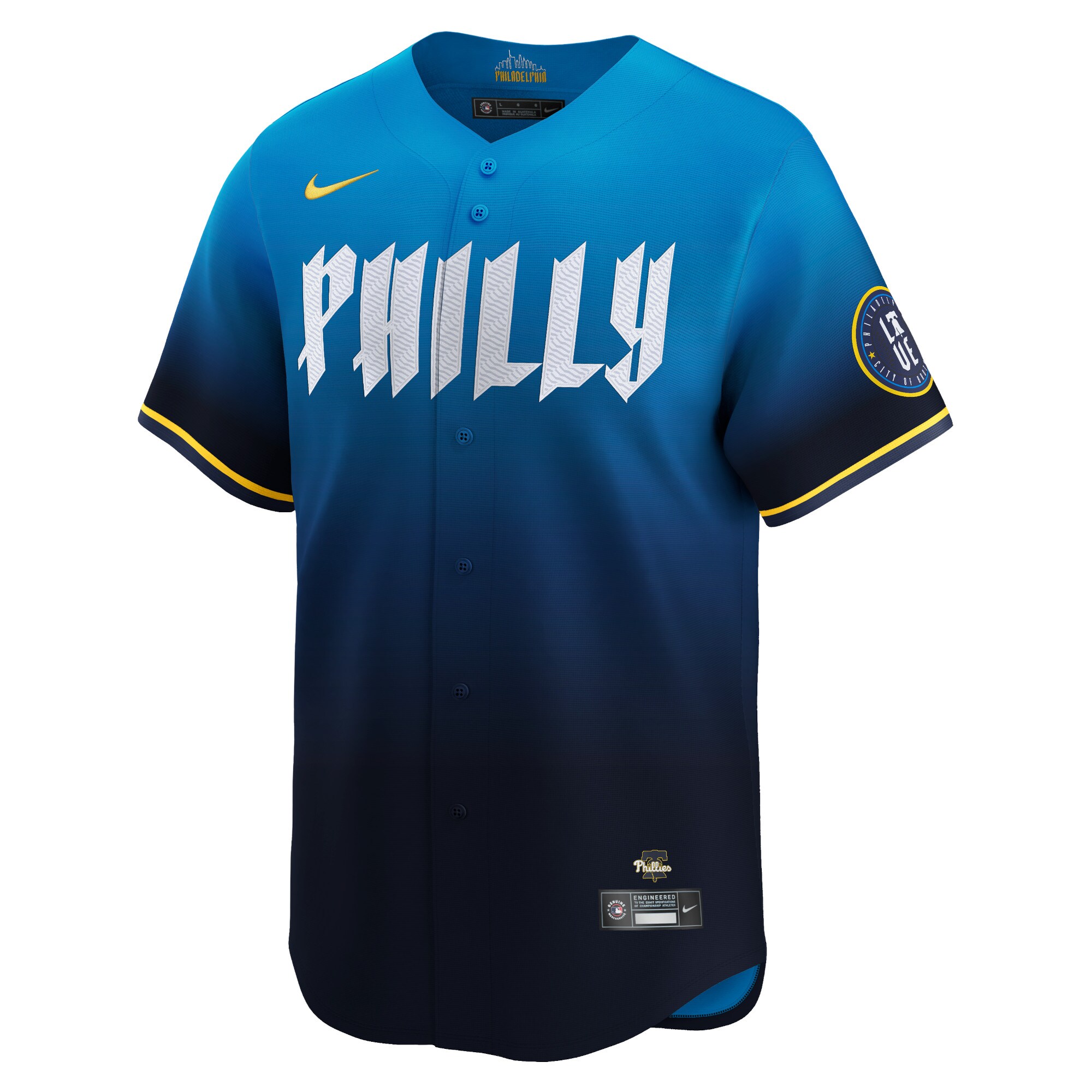 Philadelphia Phillies Blue 2024 City Connect Limited MLB Jersey Men's