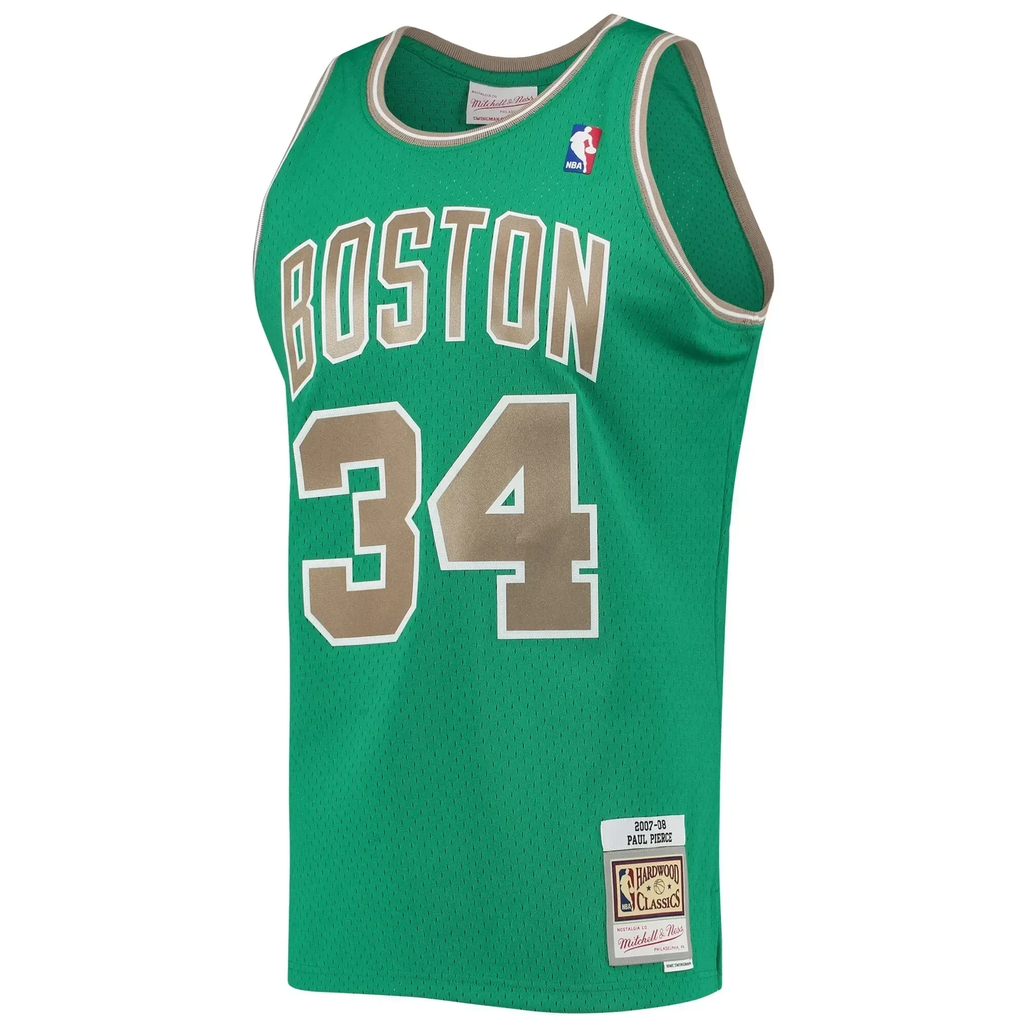 Paul Pierce Boston Celtics Mitchell Ness Hardwood Classics Swingman Kelly Green NBA Jersey Men's