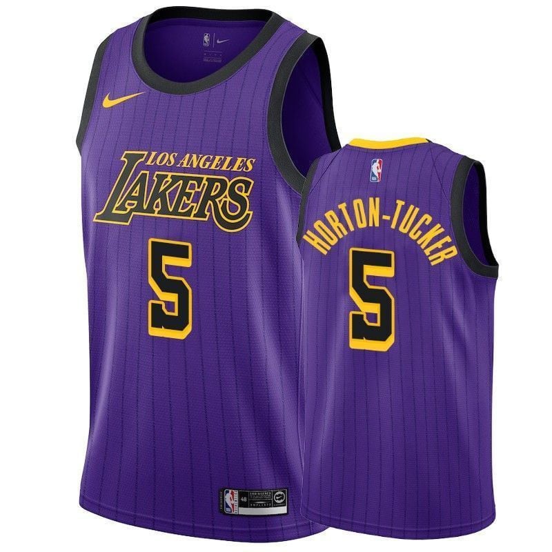 Los Angeles Lakers Talen Horton-tucker 5 City NBA Jersey Men's