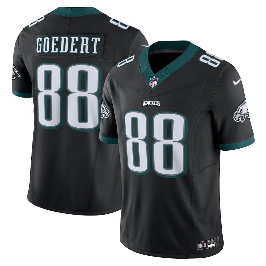 Dallas Goedert 88 Philadelphia Eagles Vapor F.U.S.E. Limited Black NFL Jersey Men's