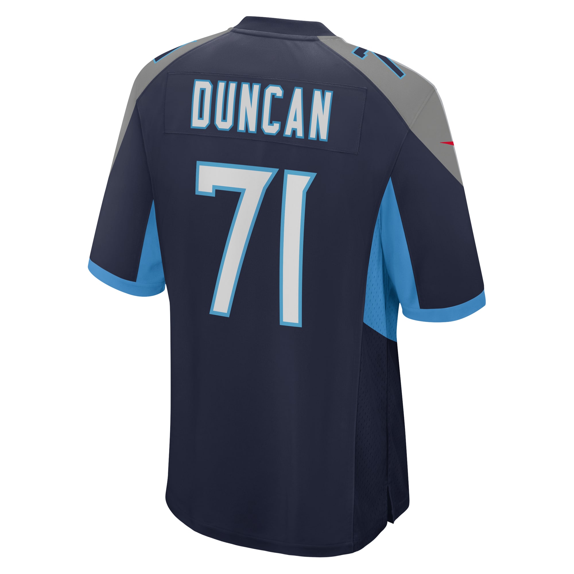 Tennessee Titans Jaelyn Duncan Navy Game NFL Jersey Men's