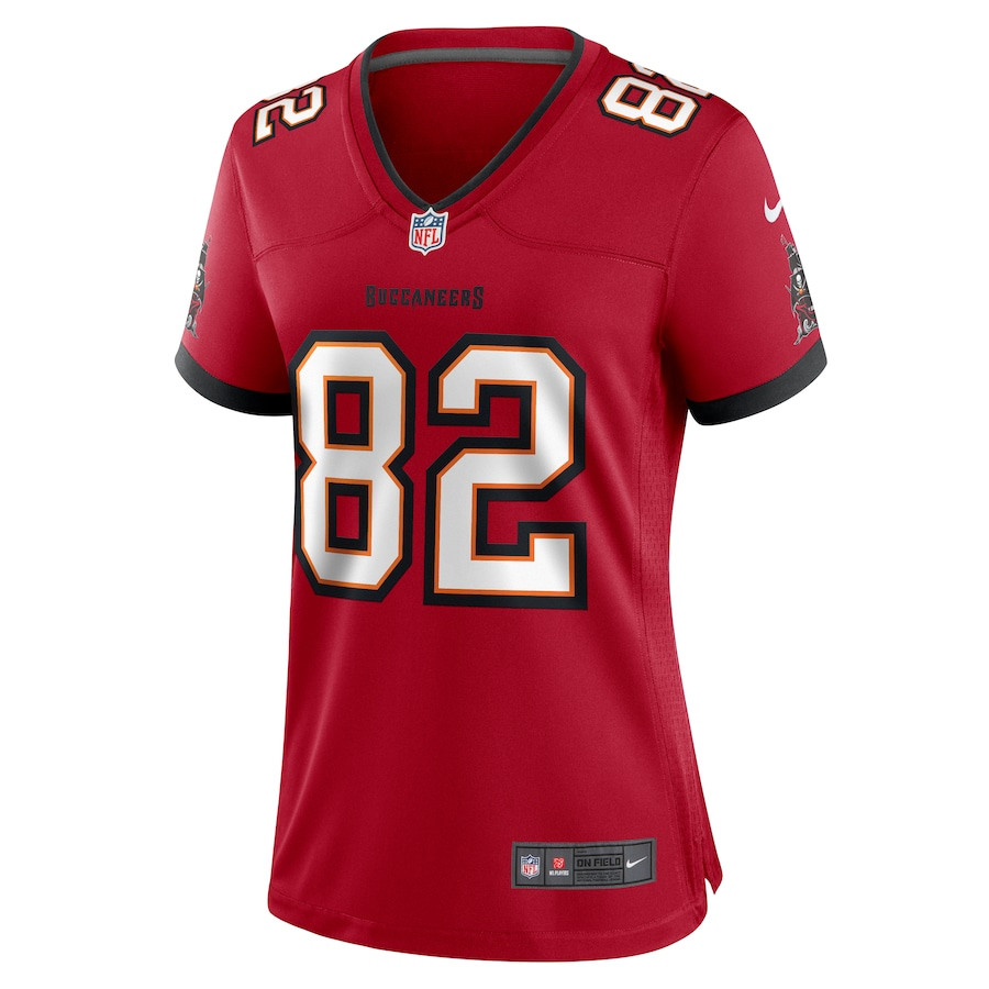 Devin Culp 82 Tampa Bay Buccaneers Game Red NFL Jersey Women's