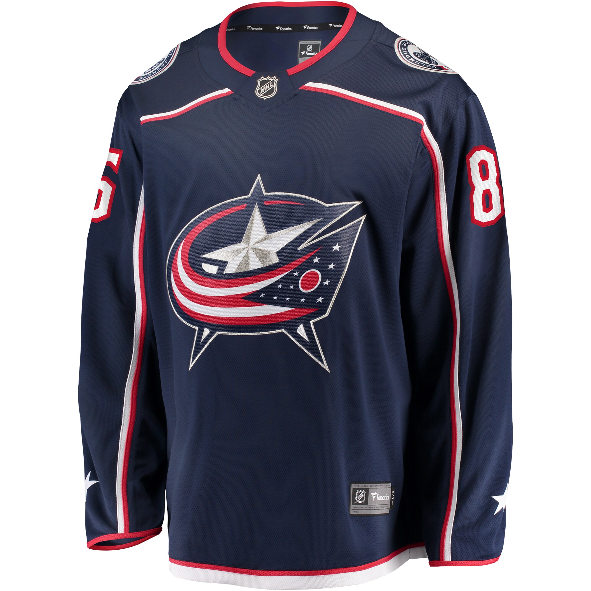 Columbus Blue Jackets Kirill Marchenko Navy Home Breakaway NHL Jersey Men's
