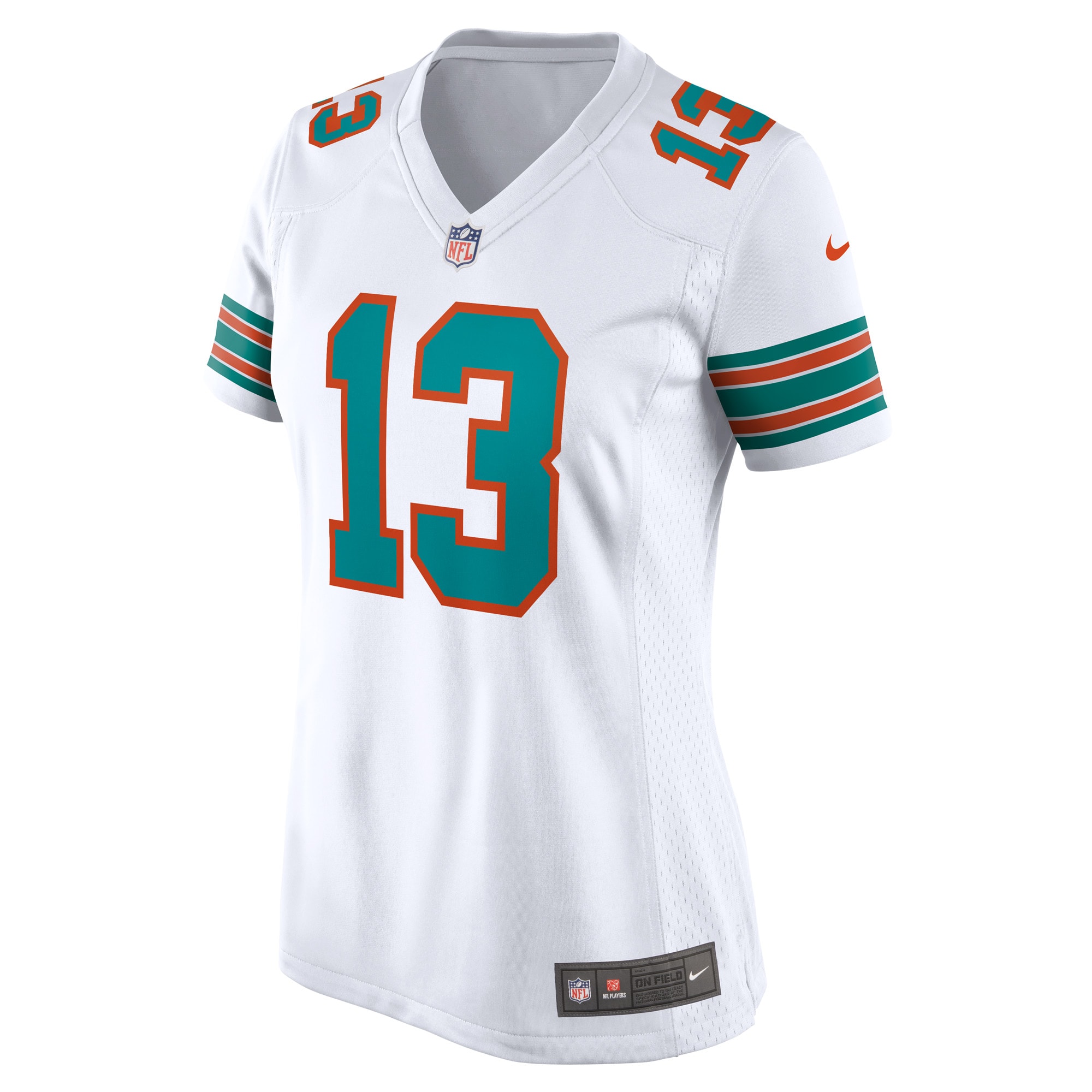 Miami Dolphins Dan Marino White Retired Player NFL Jersey Women's