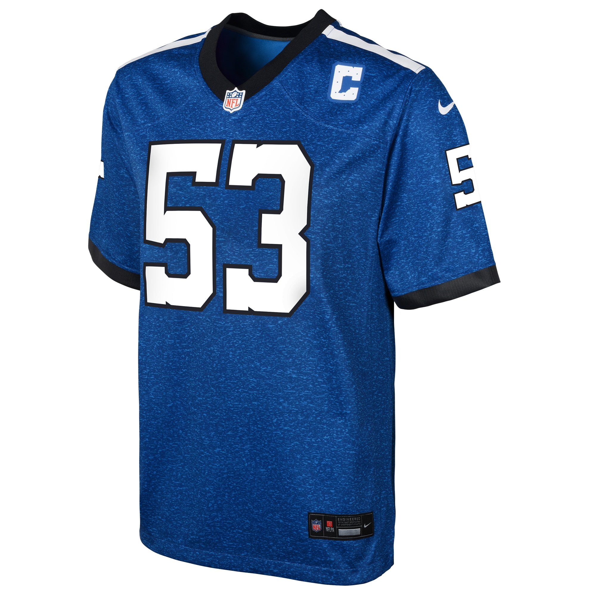 Indianapolis Colts Shaquille Leonard Blue Game NFL Jersey Youth