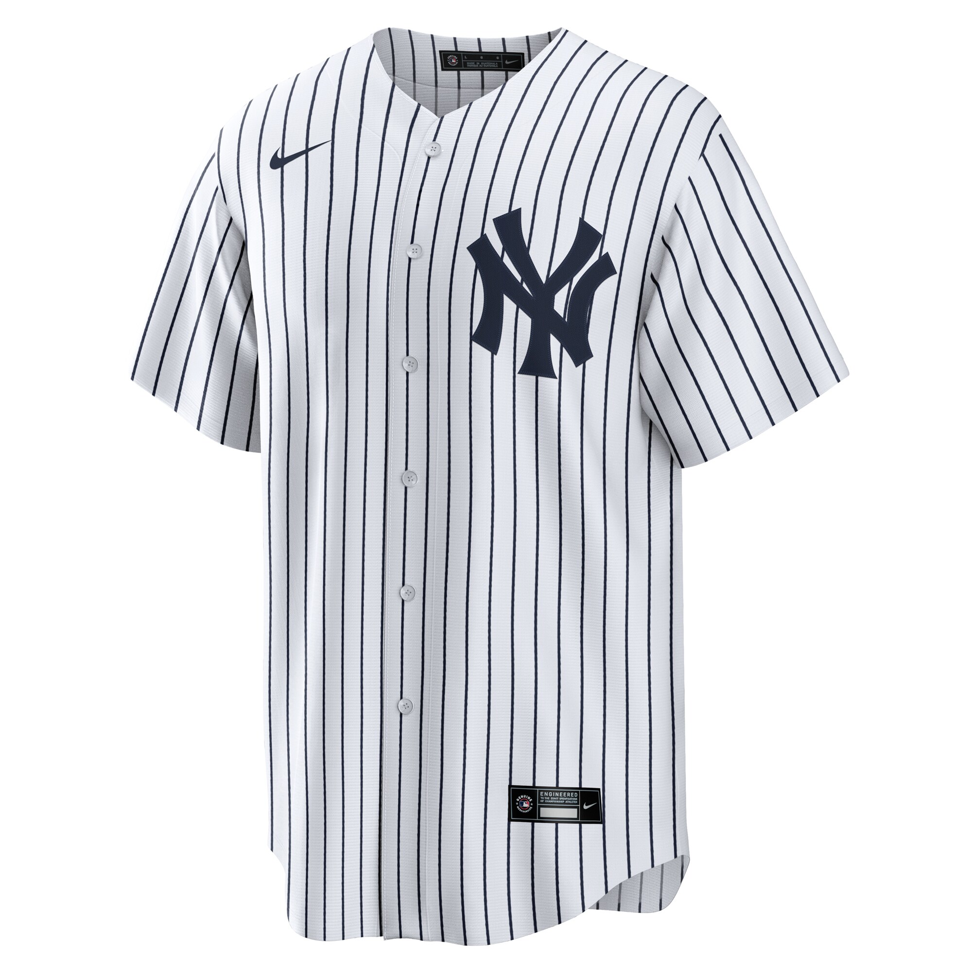 New York Yankees White #1 Groom Home MLB Jersey Men's