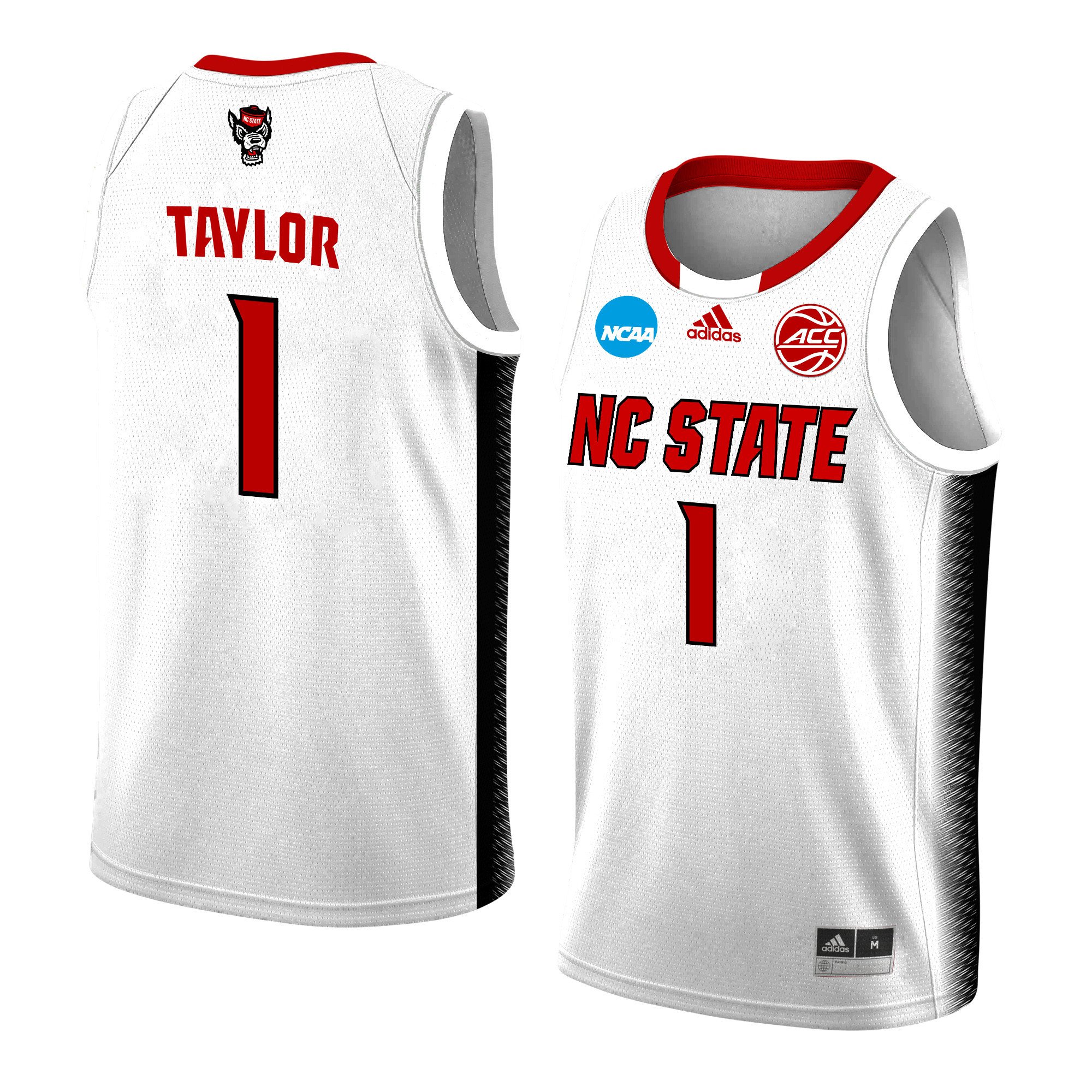Jayden Taylor 1 NC State Wolfpack 2024 White Unisex NCAA Jersey Unisex