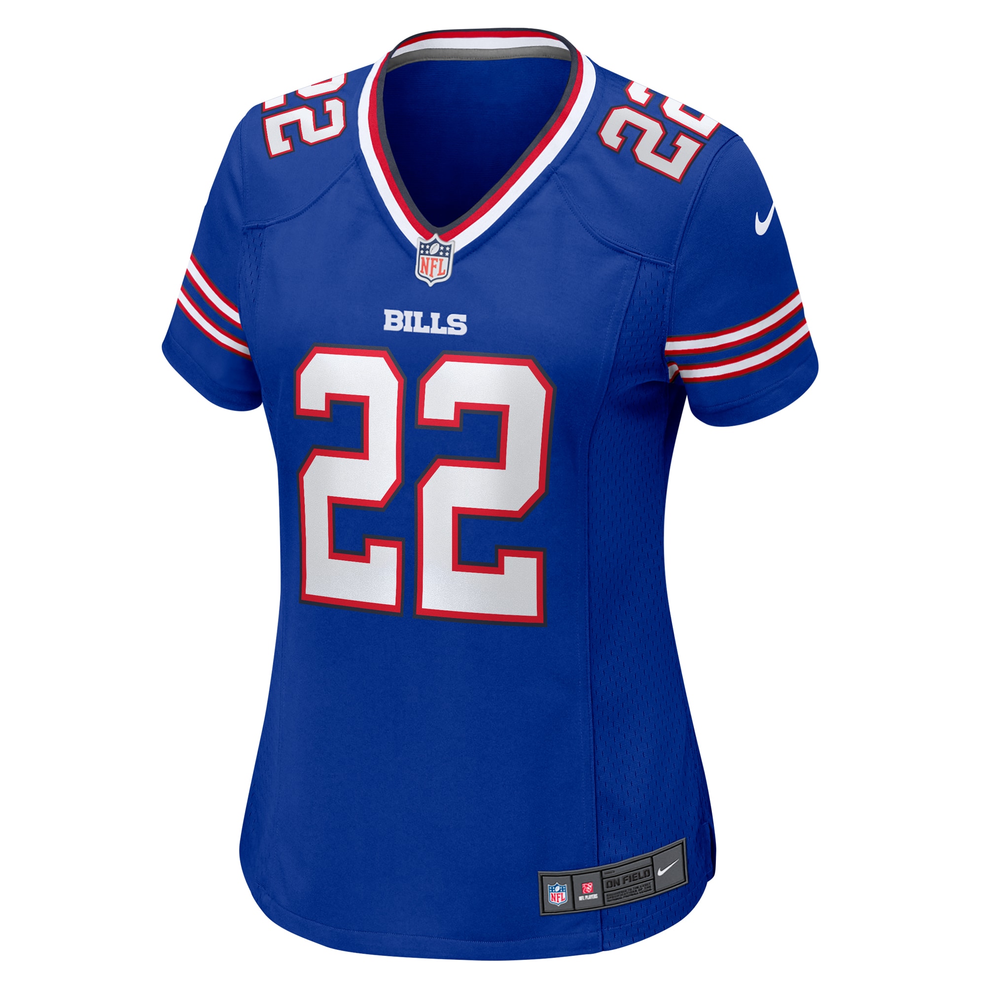 Buffalo Bills Damien Harris Royal Game Player NFL Jersey Women's