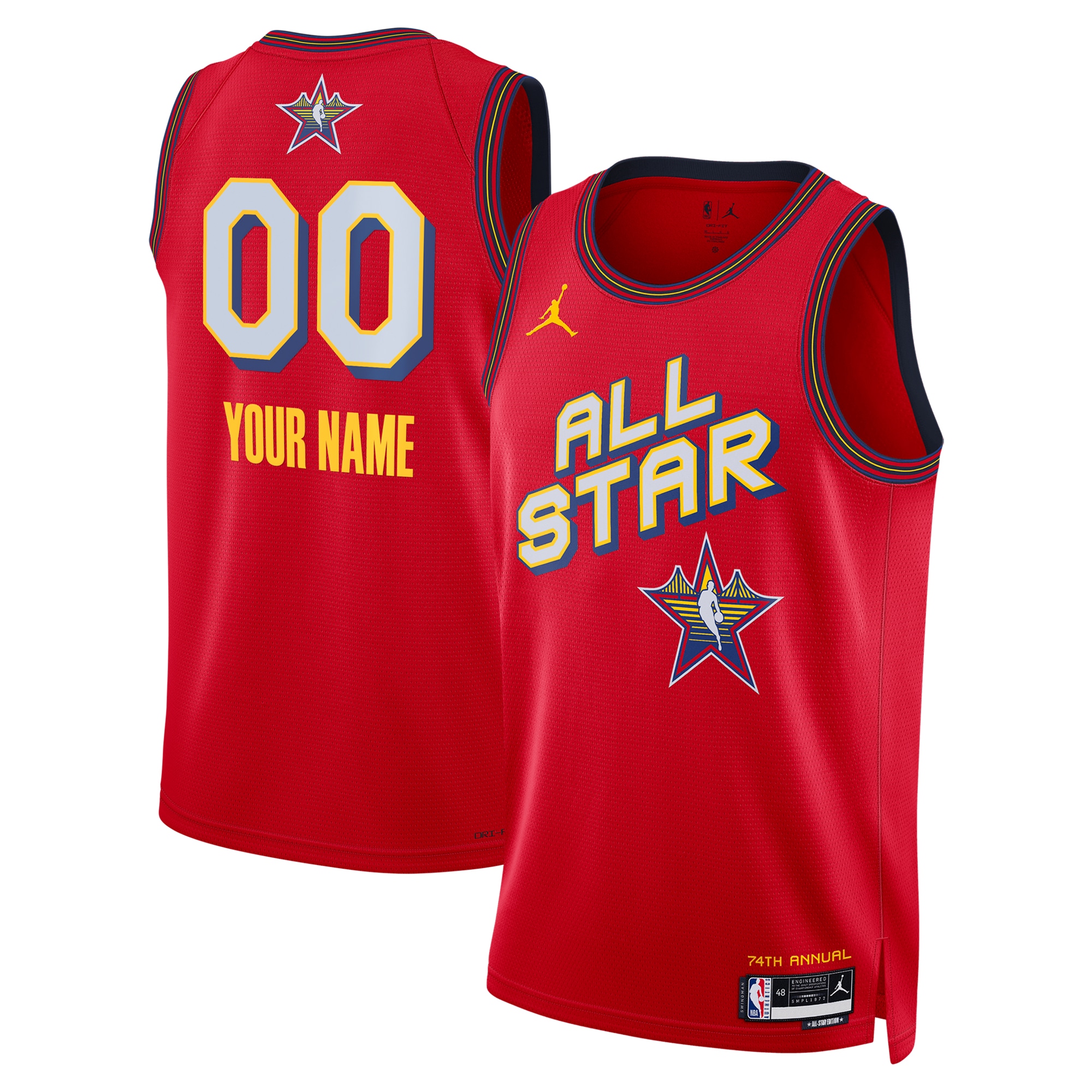 NBA All Star 2025 Swingman Re Unisex NBA Jersey Unisex