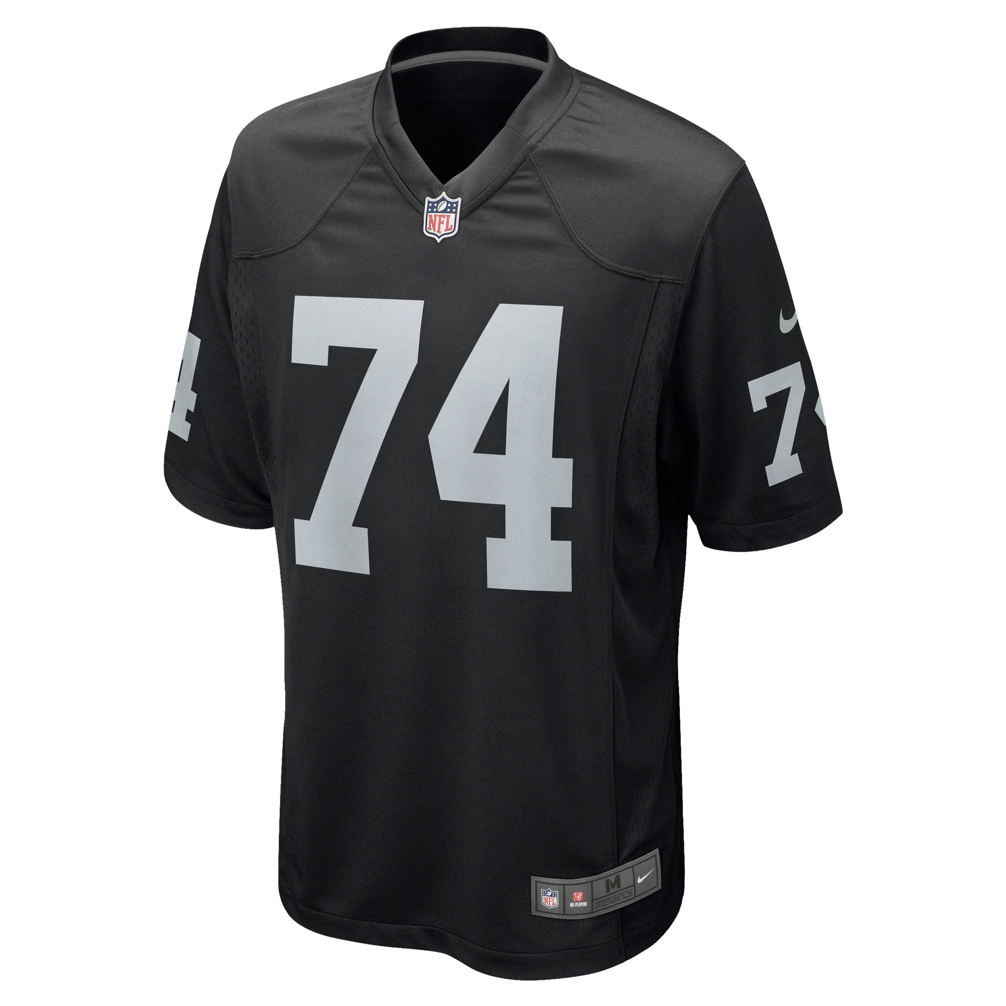 Las Vegas Raiders Kolton Miller Black Game NFL Jersey Men's