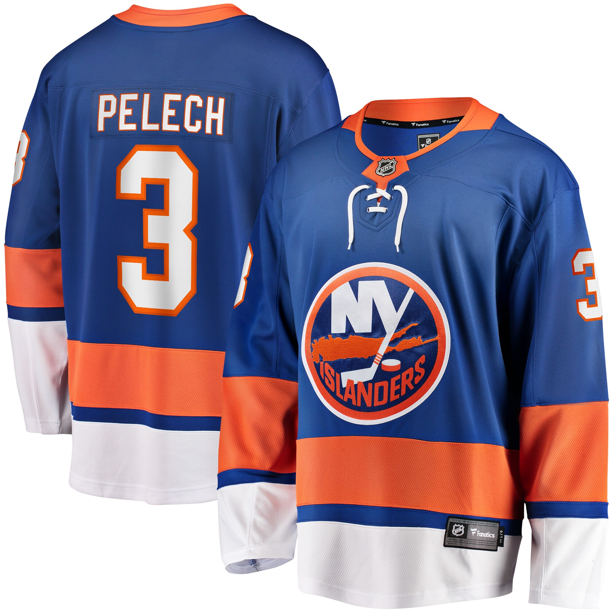 New York Islanders Adam Pelech Royal Home Breakaway Player NHL Jersey Men's