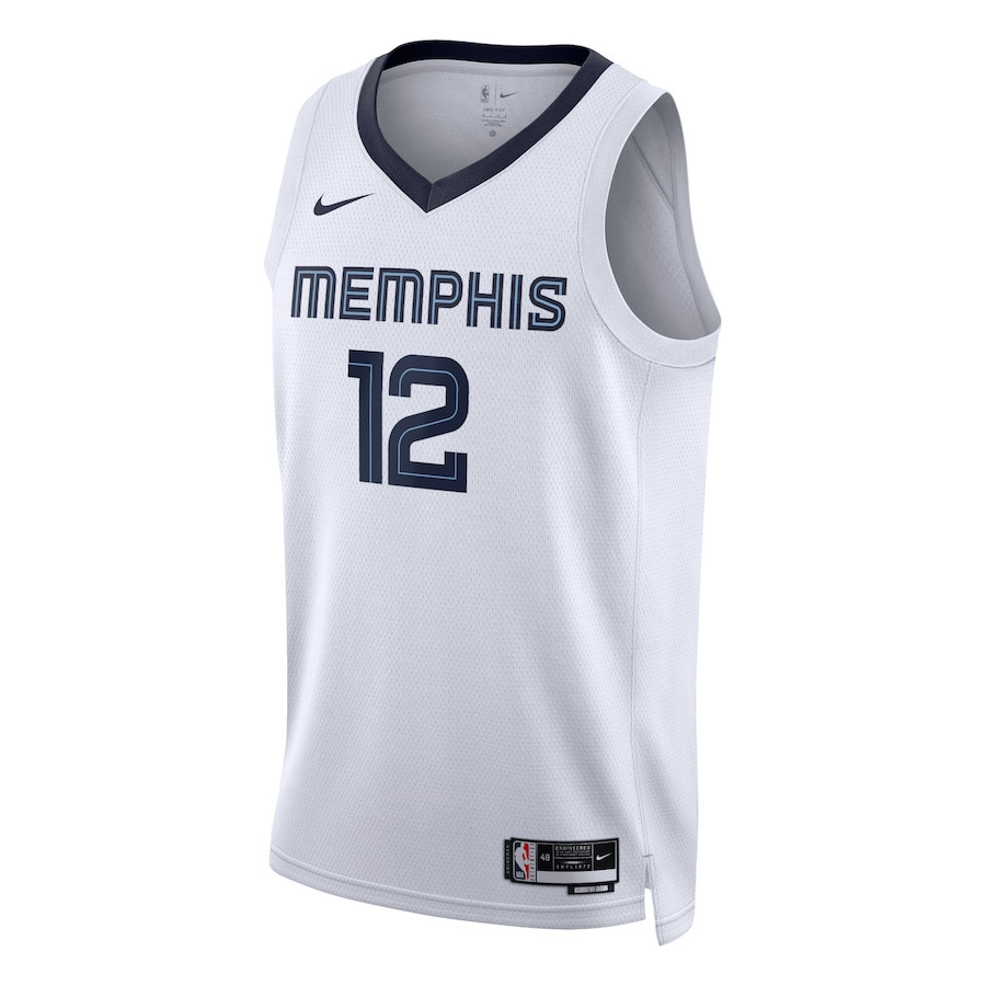 Ja Morant 12 Memphis Grizzlies Unisex Swingman Association Editio White NBA Jersey Unisex