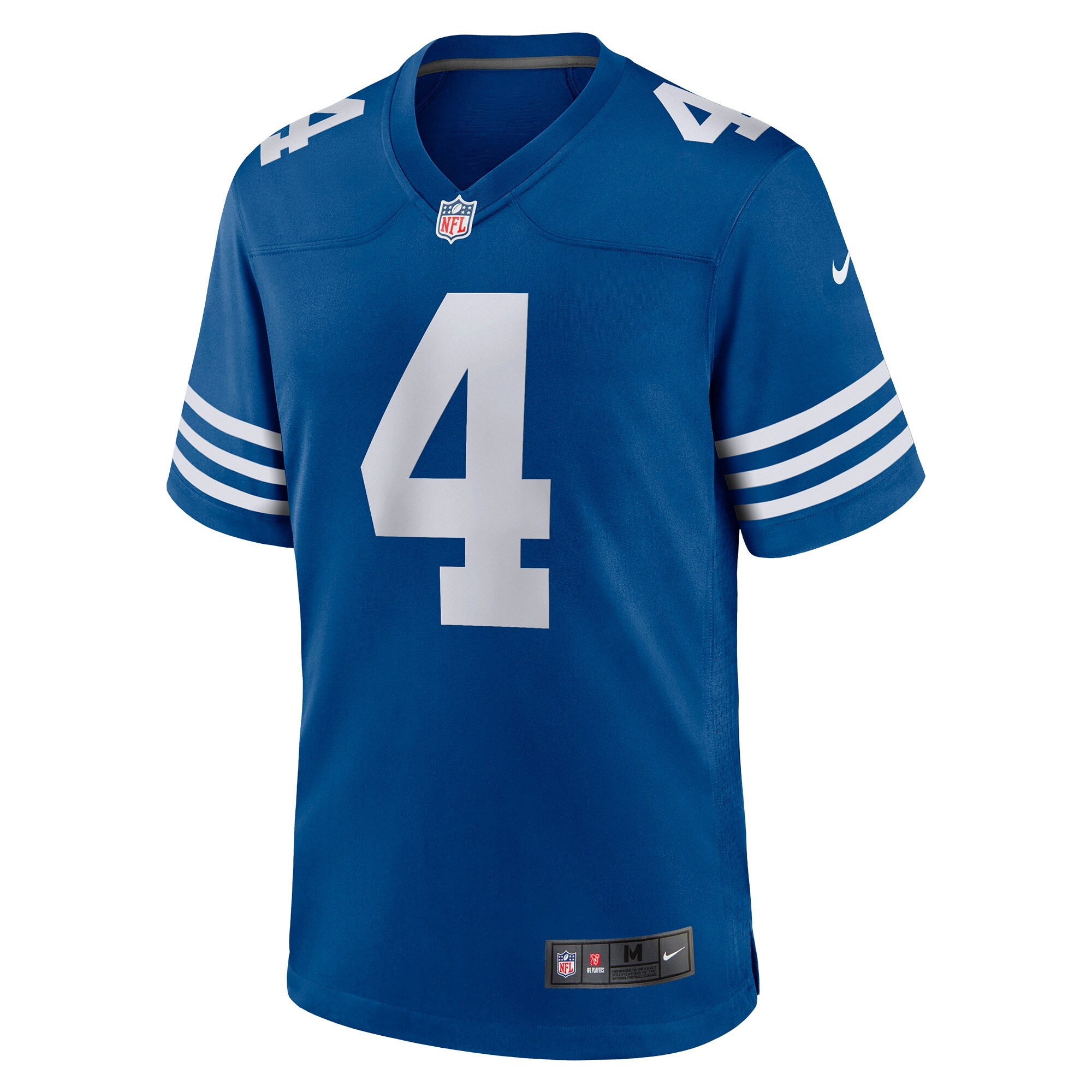 Indianapolis Colts Sam Ehlinger Blue Game Player NFL Jersey Men's