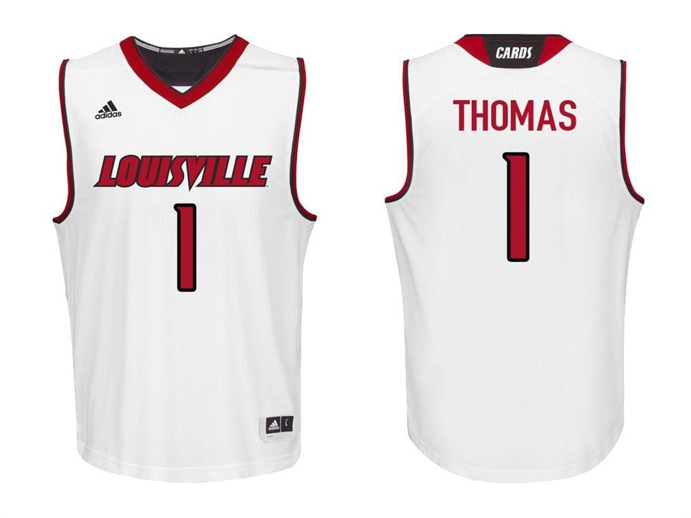 Lance Thomas White College Louisville Cardinals NCAA Jersey Men's