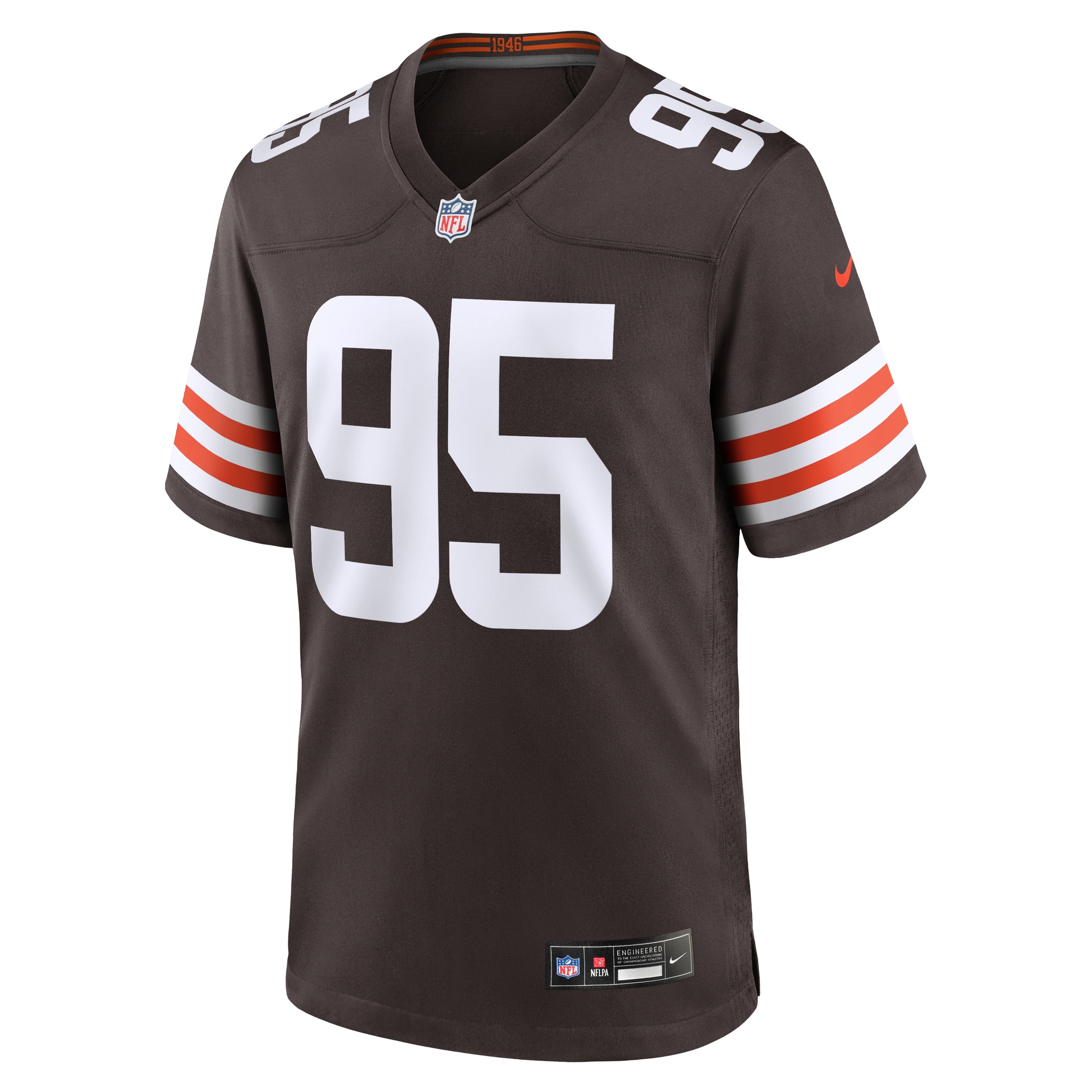 Cleveland Browns Myles Garrett Brown Team Game NFL Jersey Men's