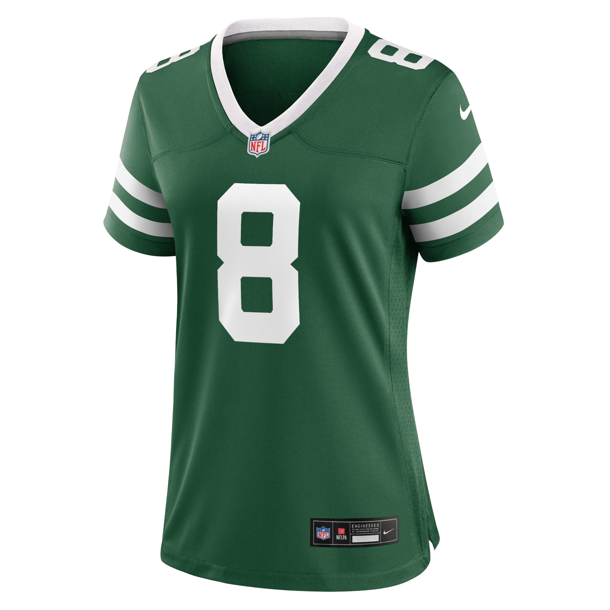 New York Jets Aaron Rodgers Legacy Green Game NFL Jersey Women's