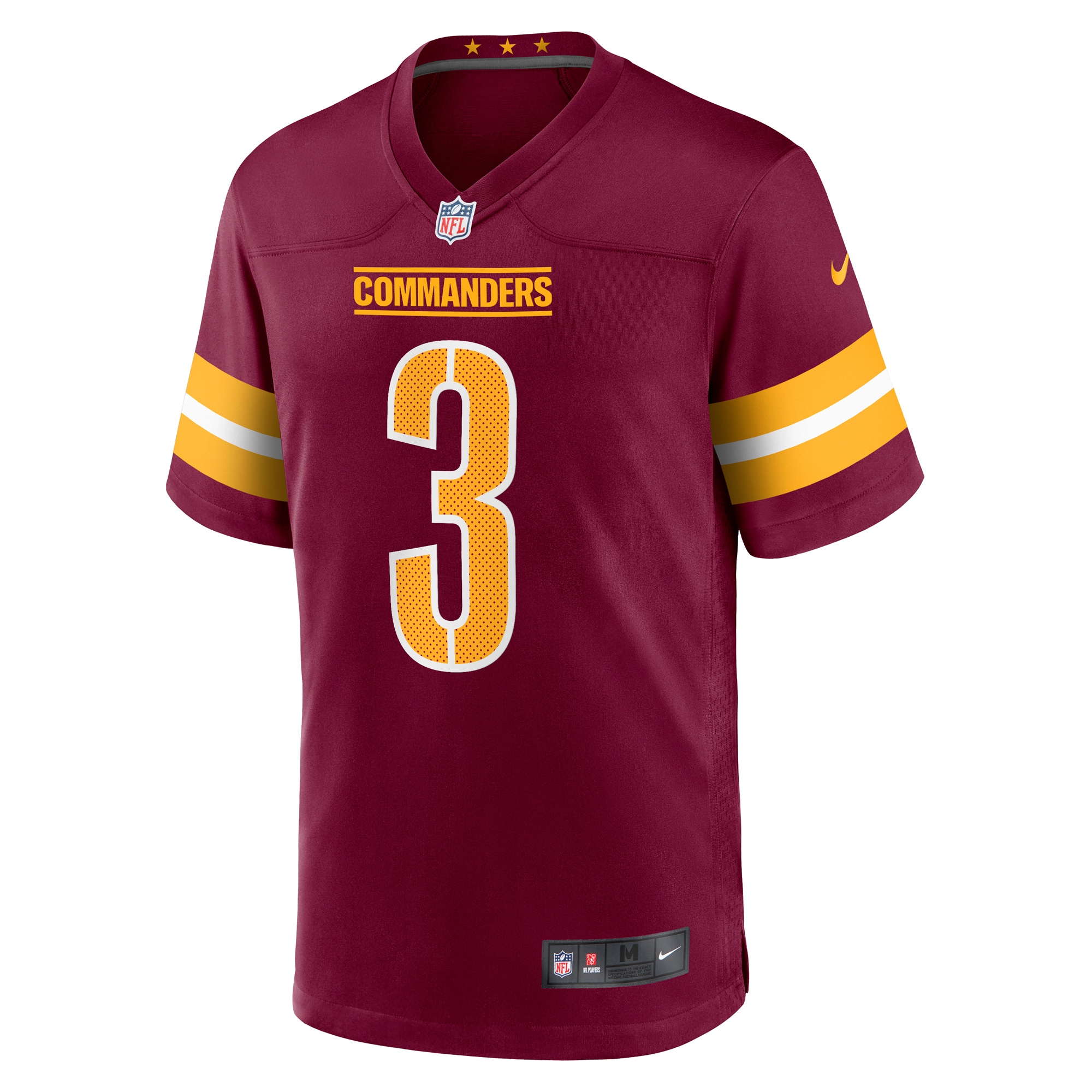 Washington Commanders Byron Pringle Burgundy Game NFL Jersey Men's