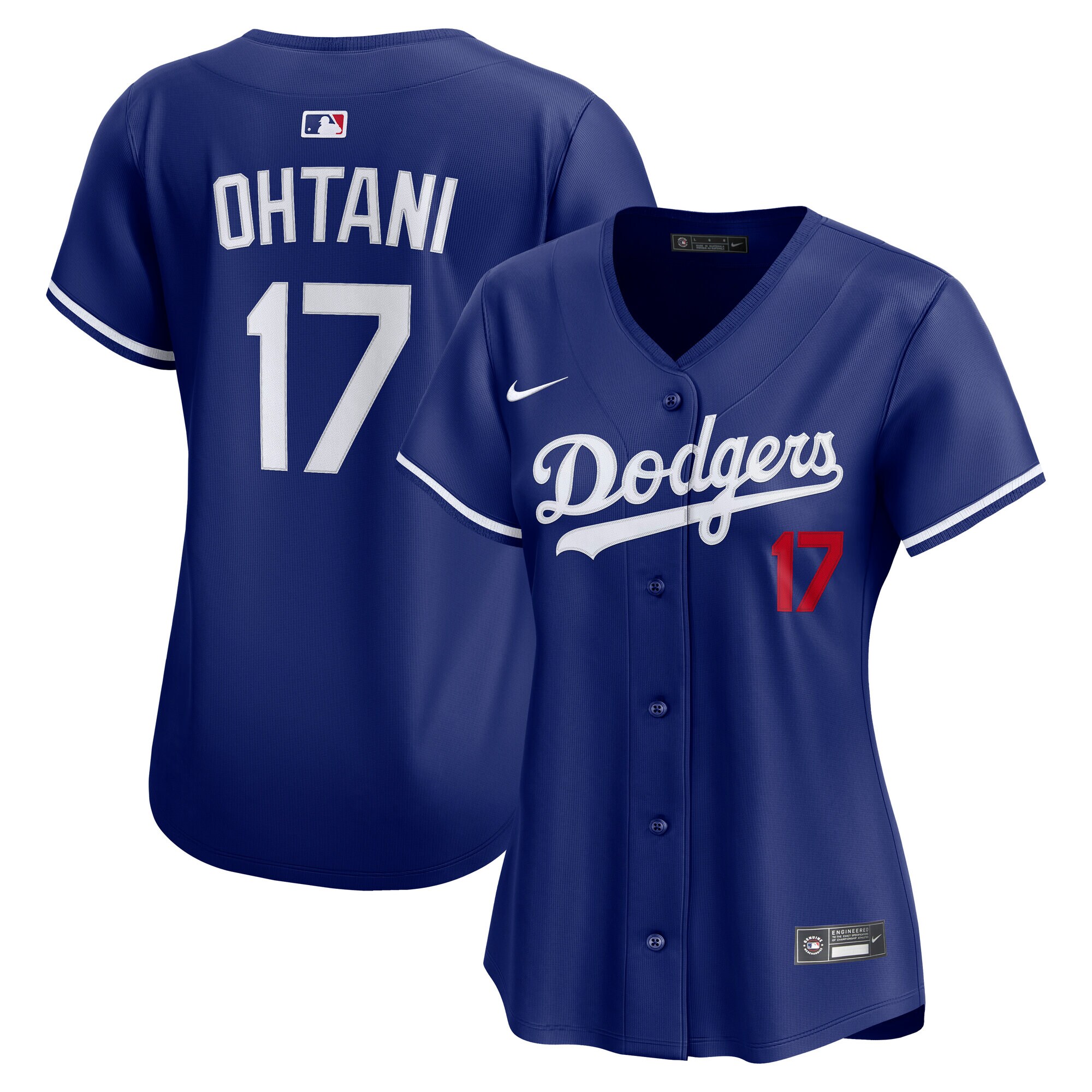 Los Angeles Dodgers Shohei Ohtani Royal Alternate Limited Player MLB Jersey Women's