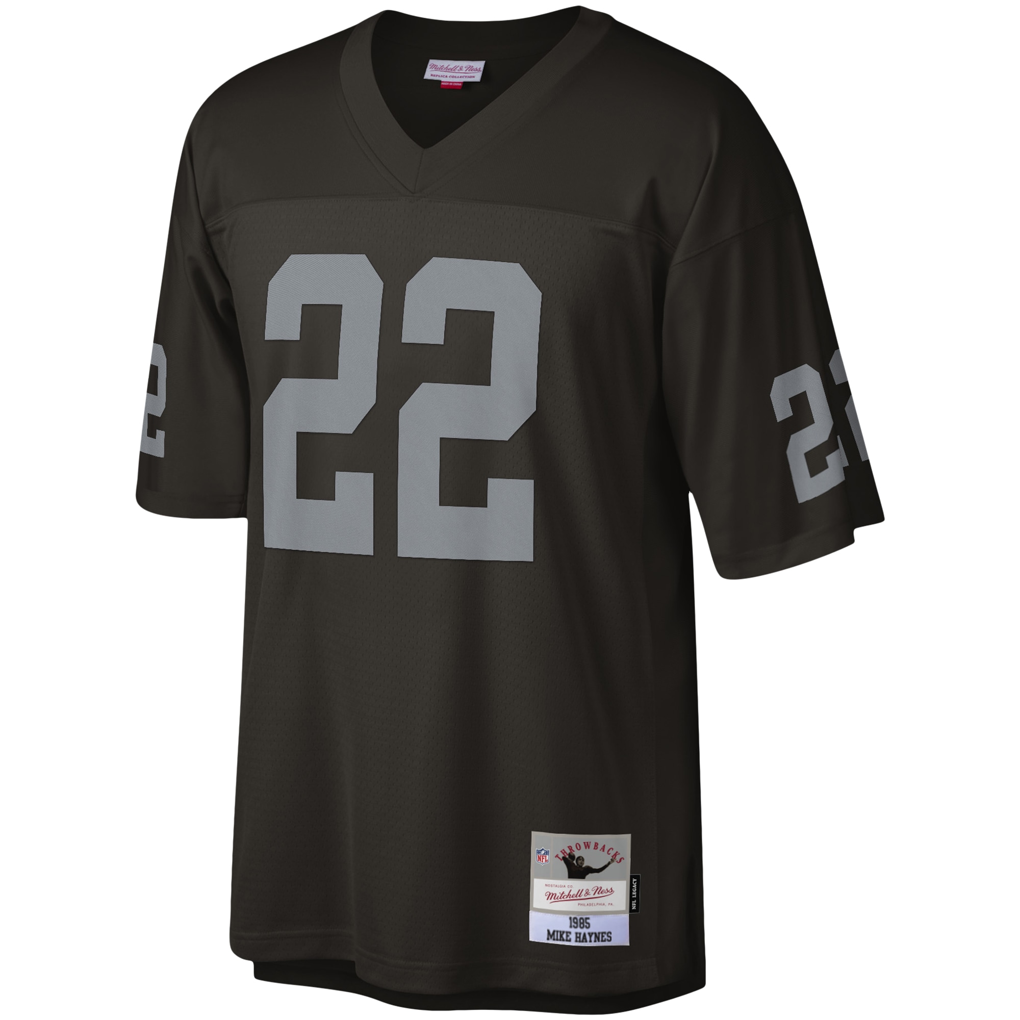 Las Vegas Raiders Mike Haynes Mitchell Ness Black Legacy NFL Jersey Men's