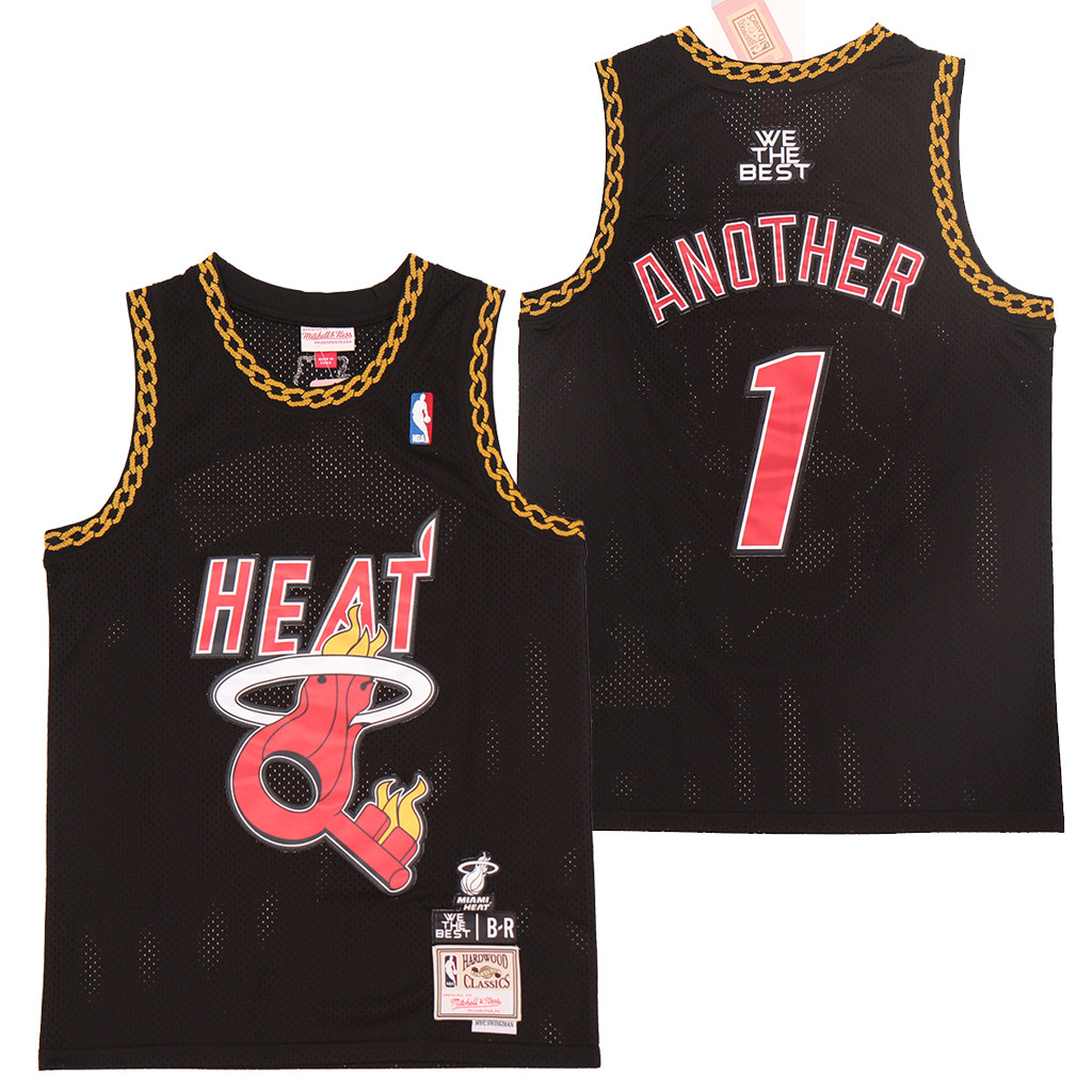 DJ Khaled x Miami Heat Swingman Black NBA Jersey Men's