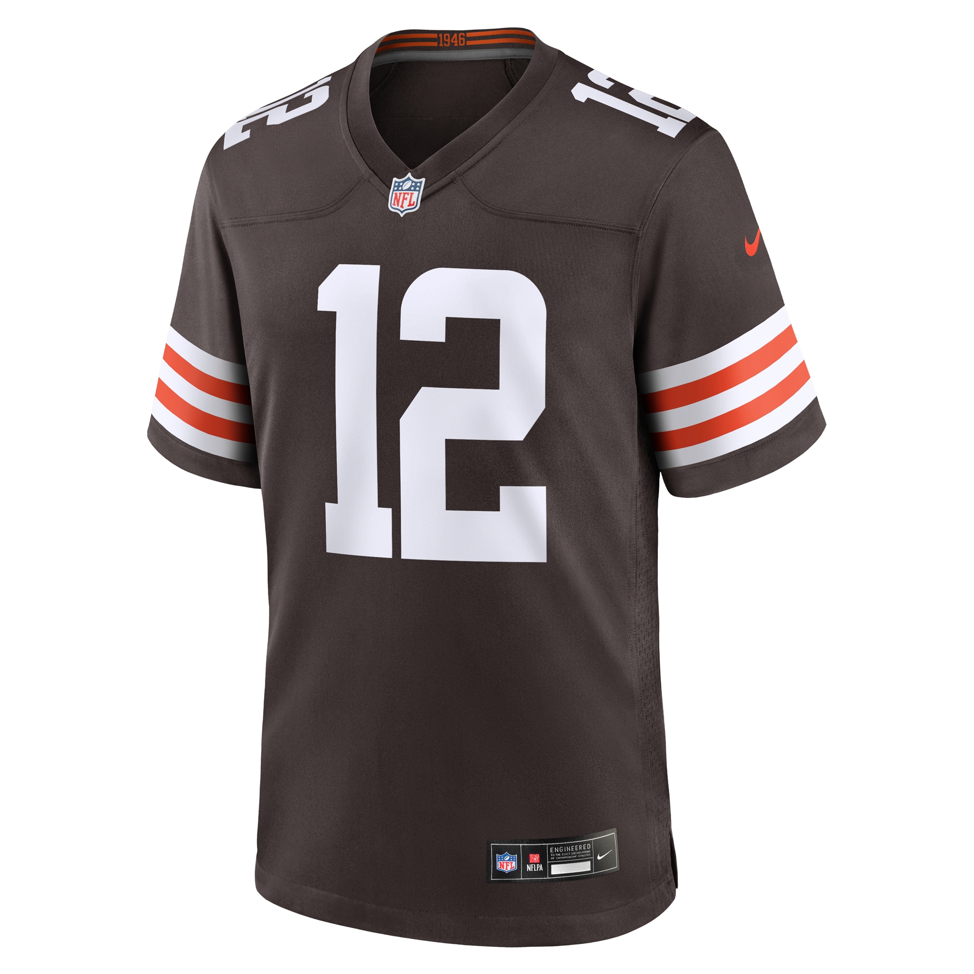 Cleveland Browns Rodney McLeod Jr Brown Team Game NFL Jersey Men's