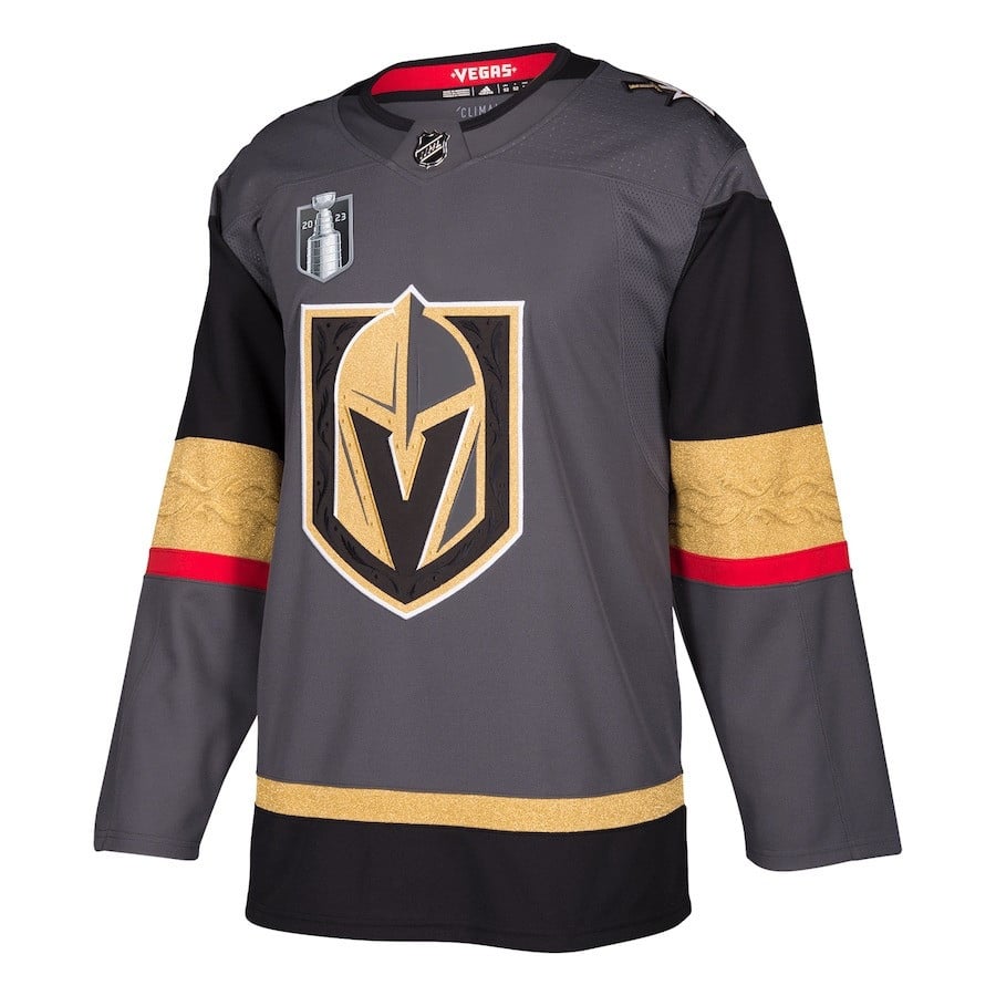 Vegas Golden Knights 2023 Stanley Cup Final Alternate Gray NHL Jersey Men's