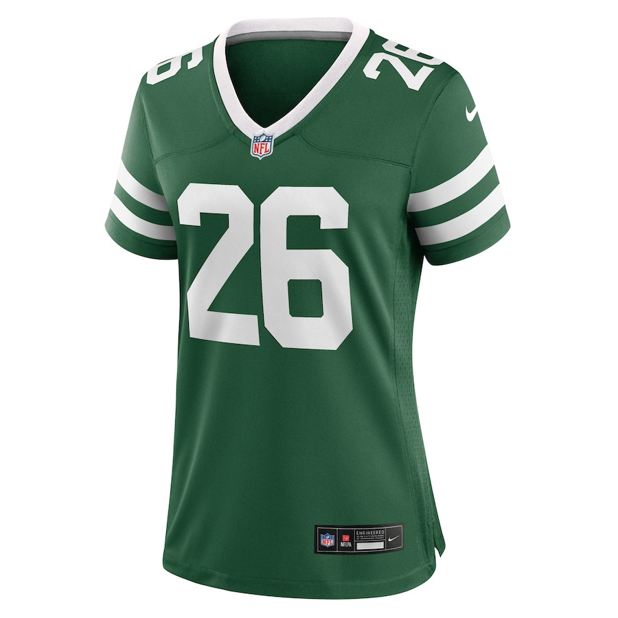 Brandin Echols 26 New York Jets Team Game Legacy Green NFL Jersey Women's