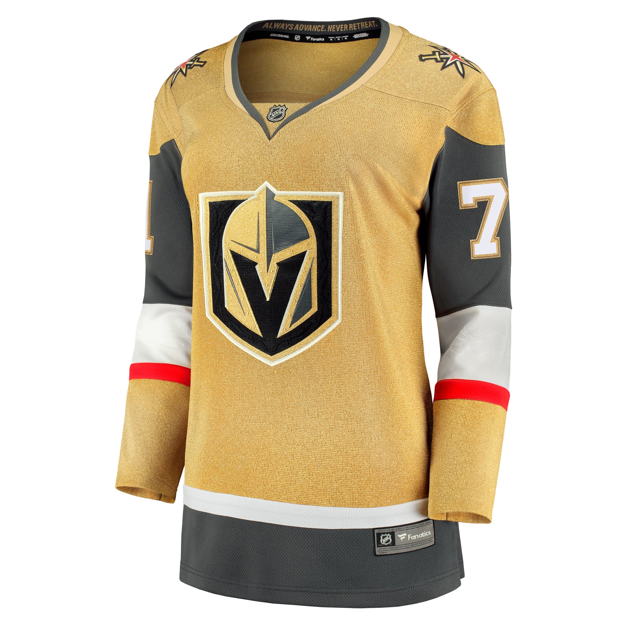 Vegas Golden Knights William Karlsson Gold Home Breakaway Player NHL Jersey Women's