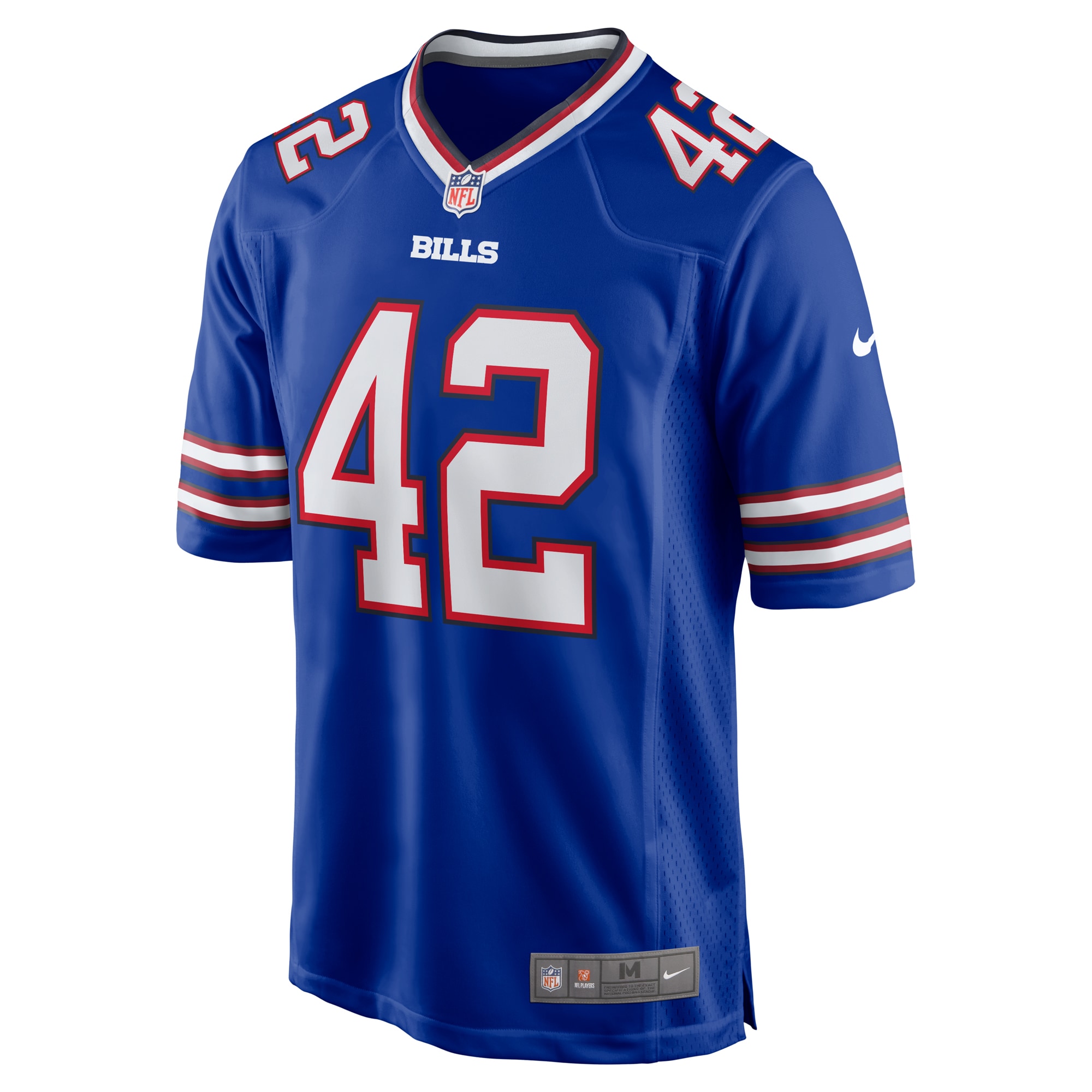 Buffalo Bills Dorian Williams Royal Home Game NFL Jersey Men's