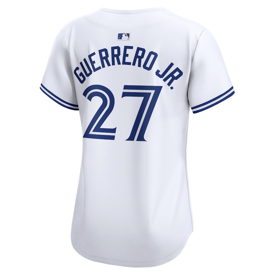 Vladimir Guerrero Jr. 27 Toronto Blue Jays Home Limited White MLB Jersey Women's