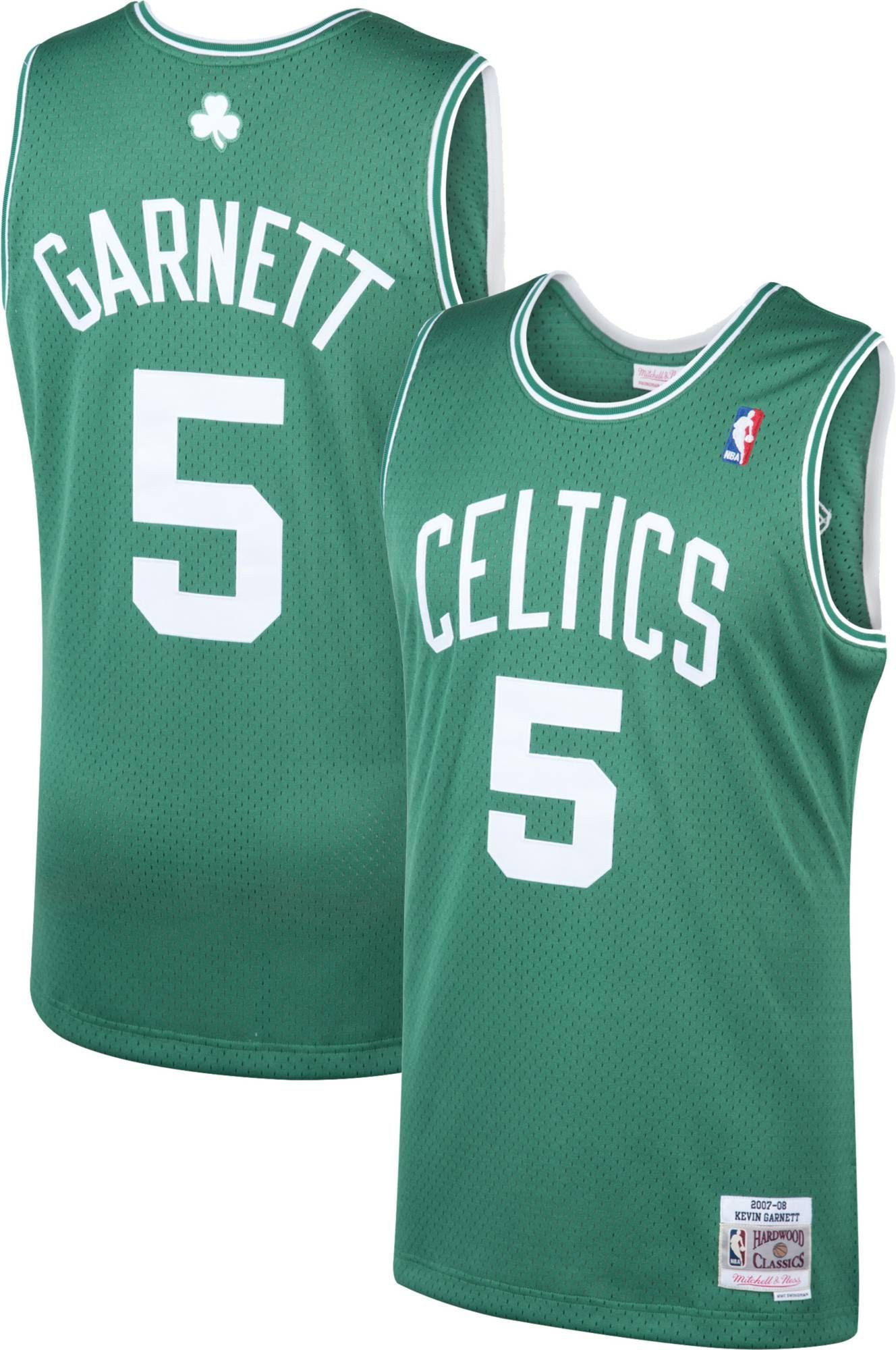 Mitchell Ness Boston Celtics Kevin Garnett 5 Swingman NBA Jersey Men's
