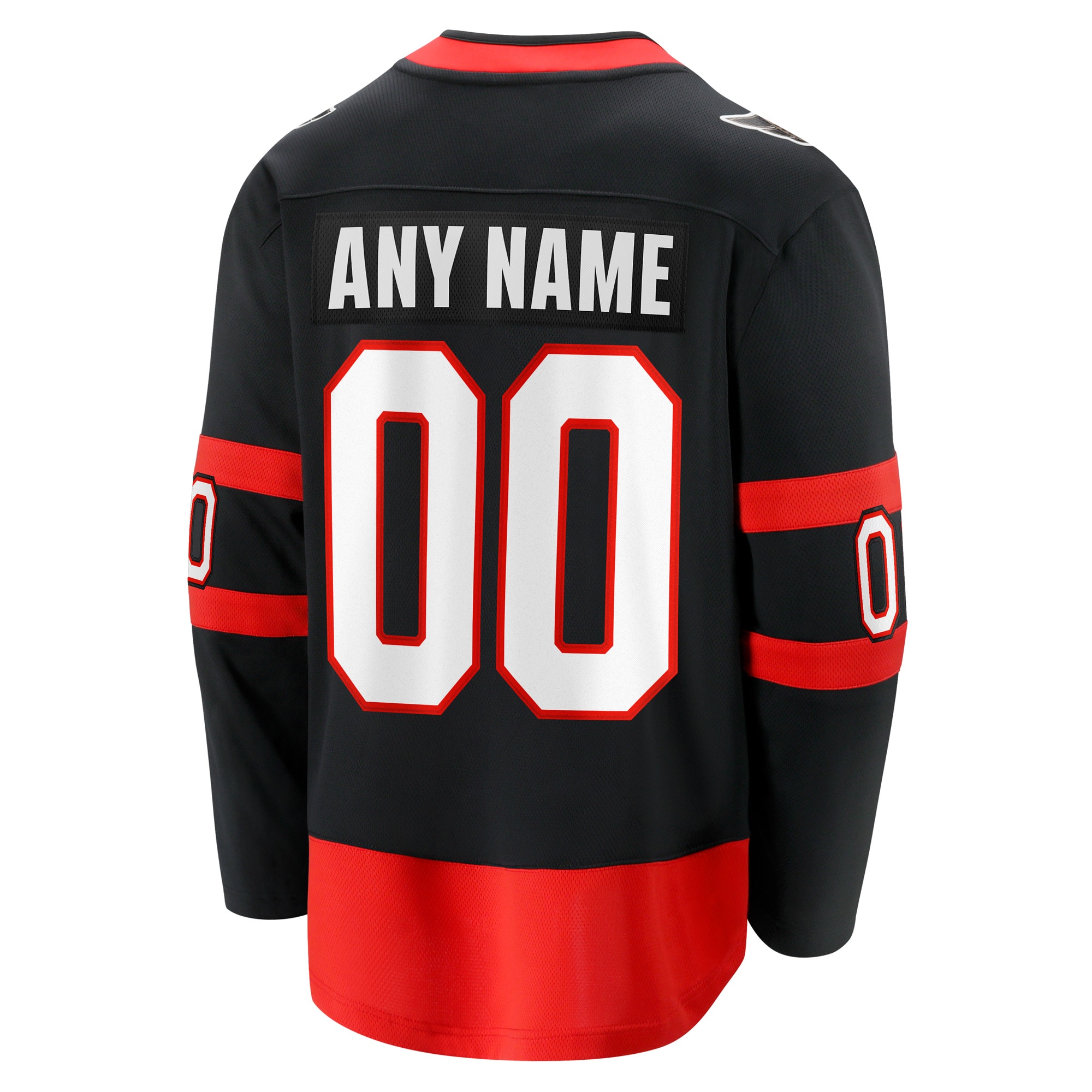 Ottawa Senators Black Home Custom Breakaway NHL Jersey Men's