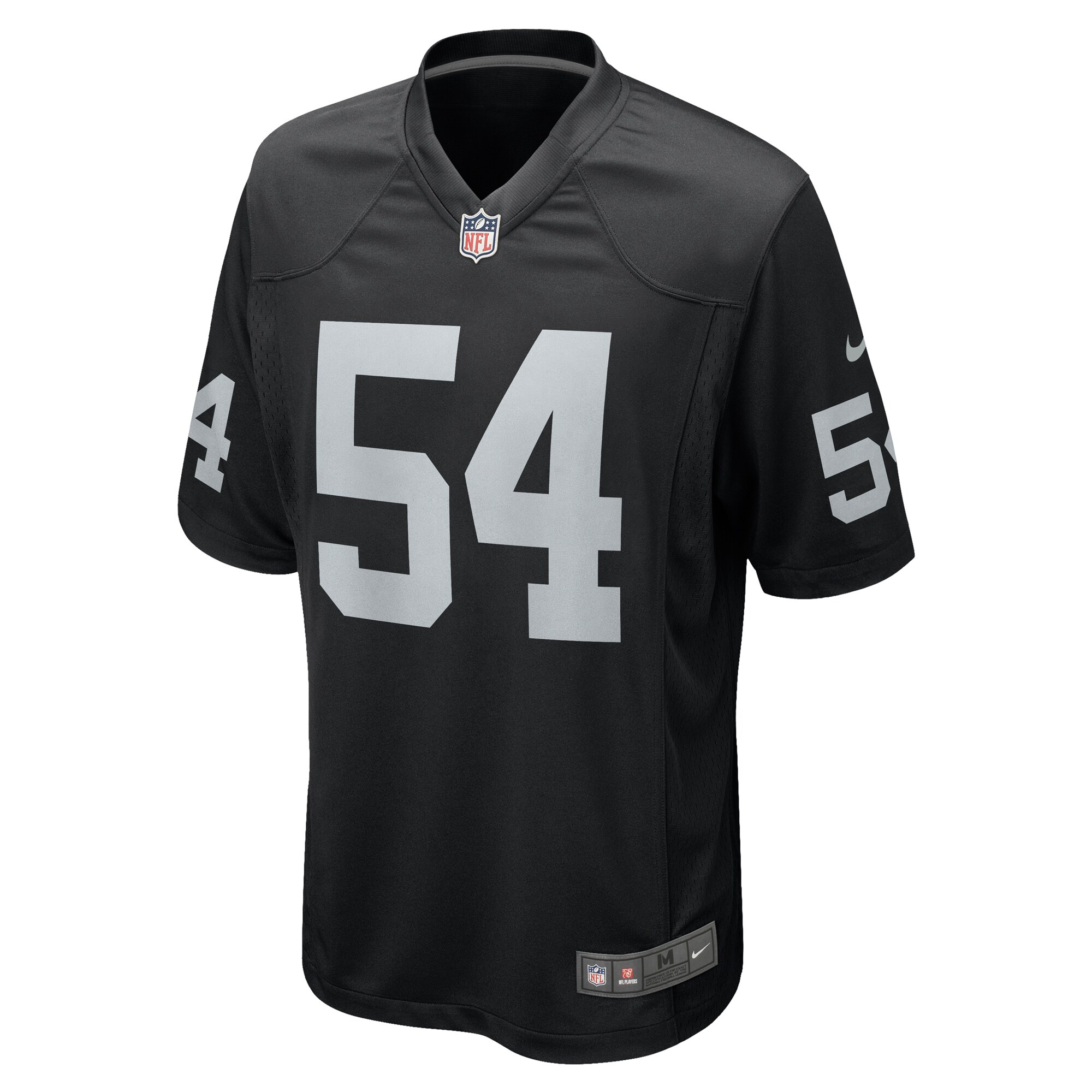 Las Vegas Raiders Netane Muti Black Team Game NFL Jersey Men's